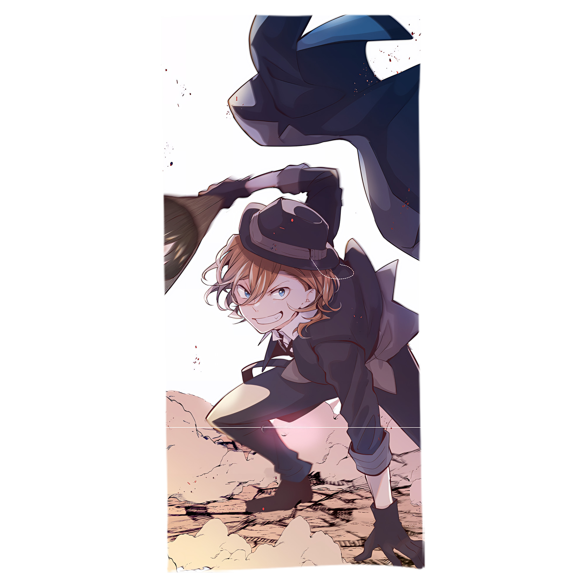 （画像用） 文豪ストレイドッグス Bungo Stray Dogs 大判バスタオル 70×140cm 吸水速乾 柔らかい肌触り