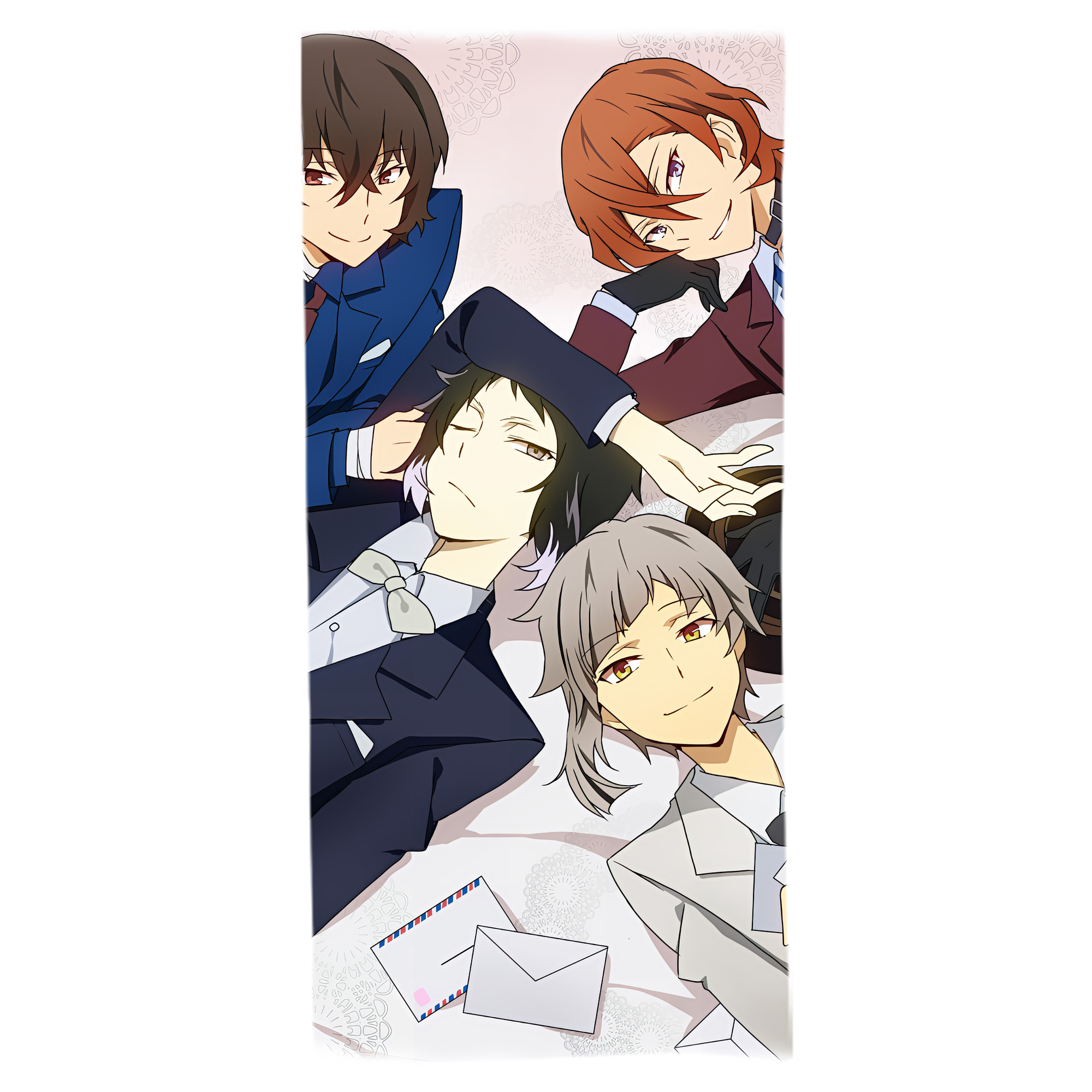 （画像用） 文豪ストレイドッグス Bungo Stray Dogs 大判バスタオル 70×140cm 吸水速乾 柔らかい肌触り