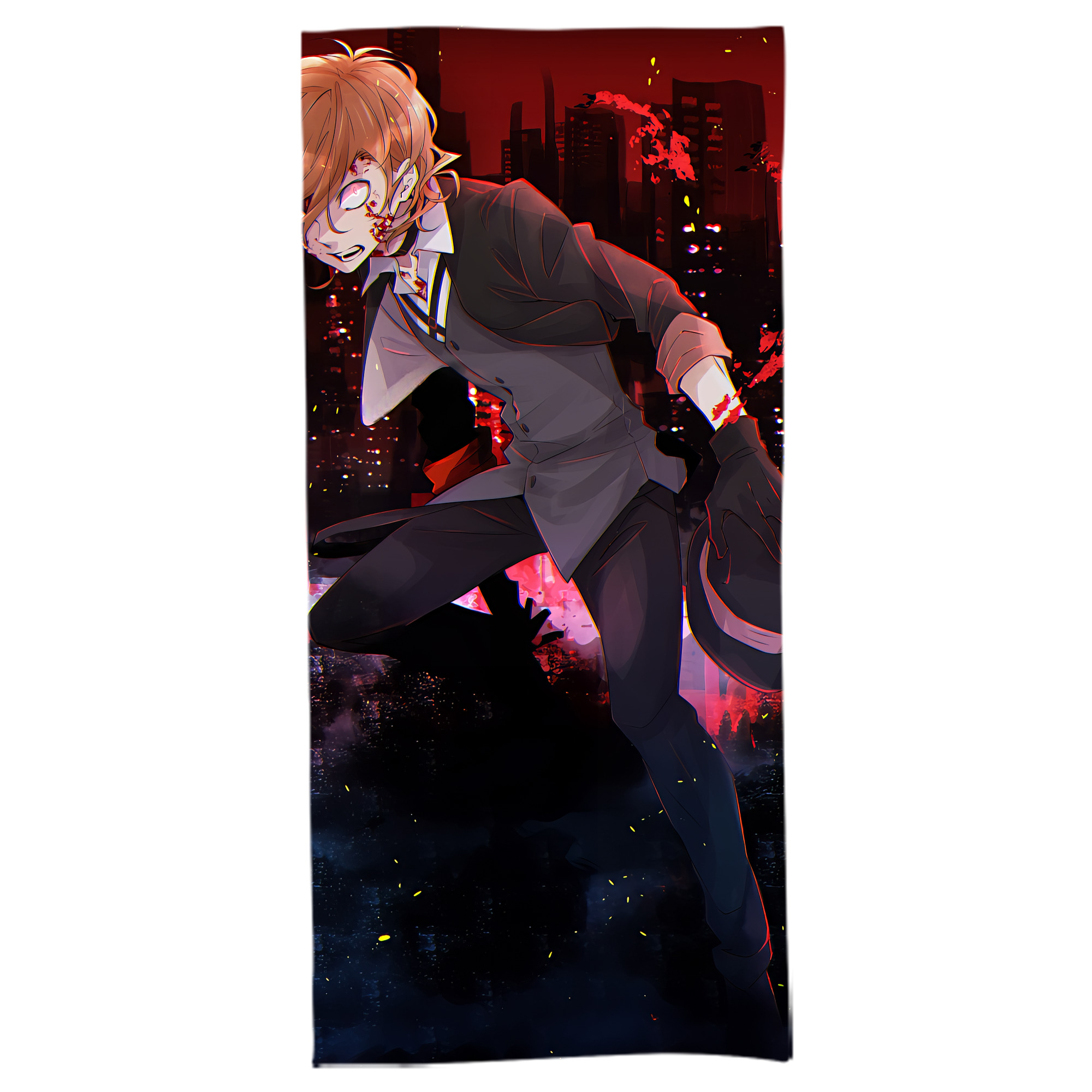 （画像用） 文豪ストレイドッグス Bungo Stray Dogs 大判バスタオル 70×140cm 吸水速乾 柔らかい肌触り