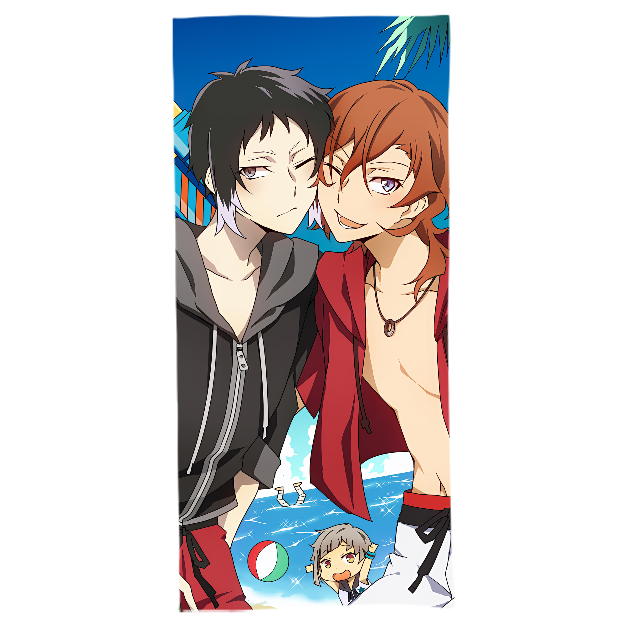 （画像用） 文豪ストレイドッグス Bungo Stray Dogs 大判バスタオル 70×140cm 吸水速乾 柔らかい肌触り