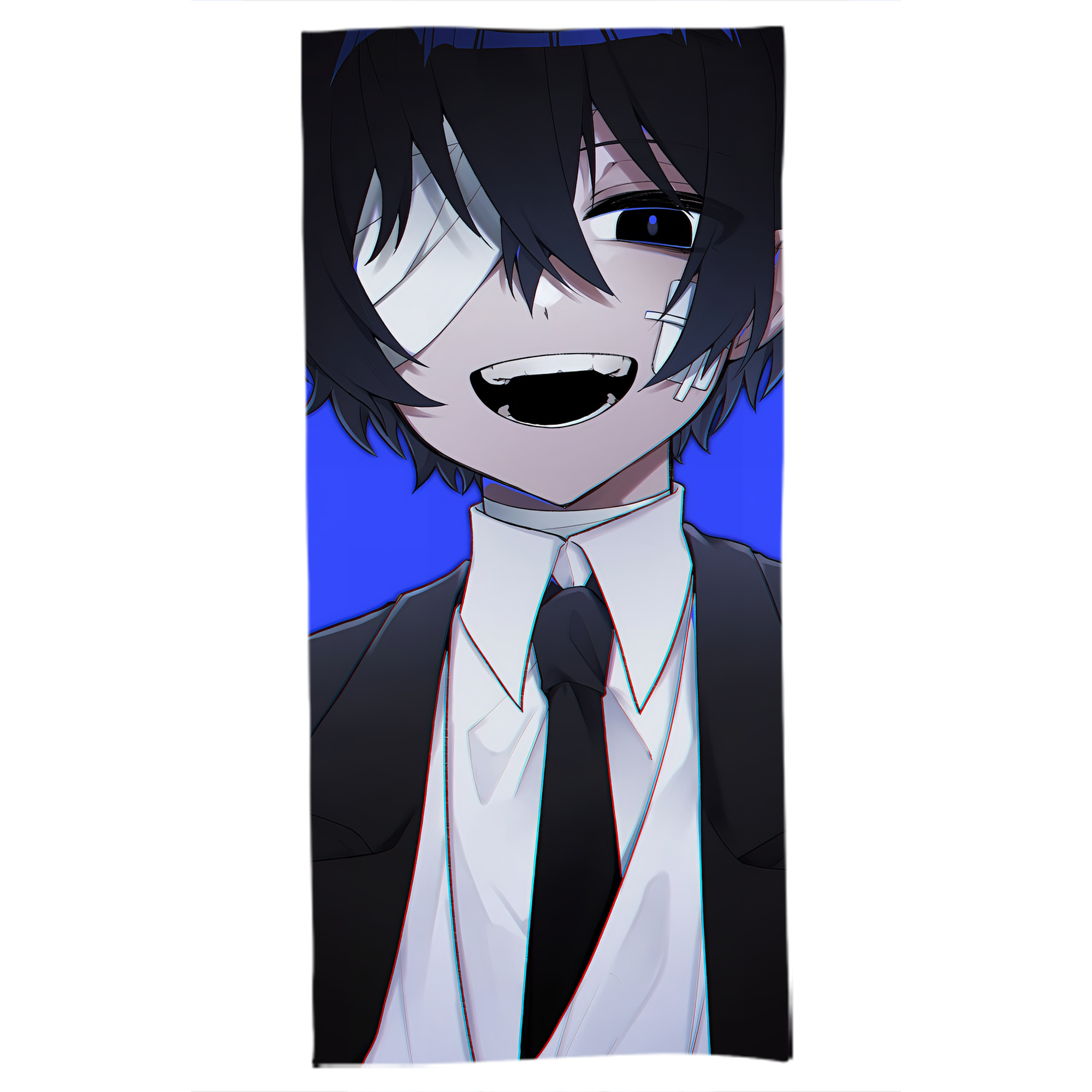 （画像用） 文豪ストレイドッグス Bungo Stray Dogs 大判バスタオル 70×140cm 吸水速乾 柔らかい肌触り