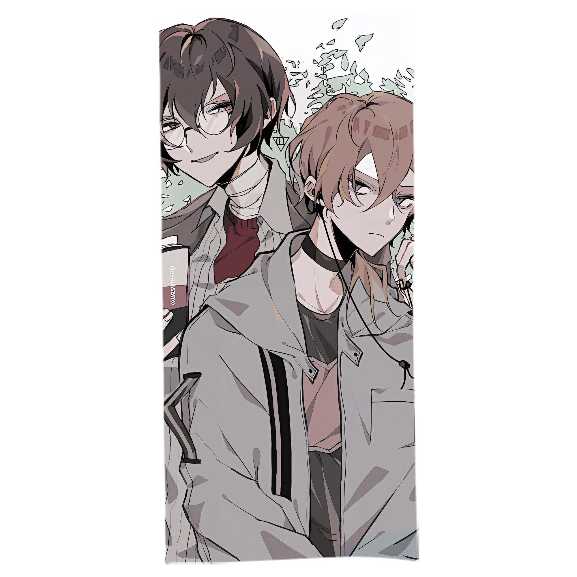 （画像用） 文豪ストレイドッグス Bungo Stray Dogs 大判バスタオル 70×140cm 吸水速乾 柔らかい肌触り