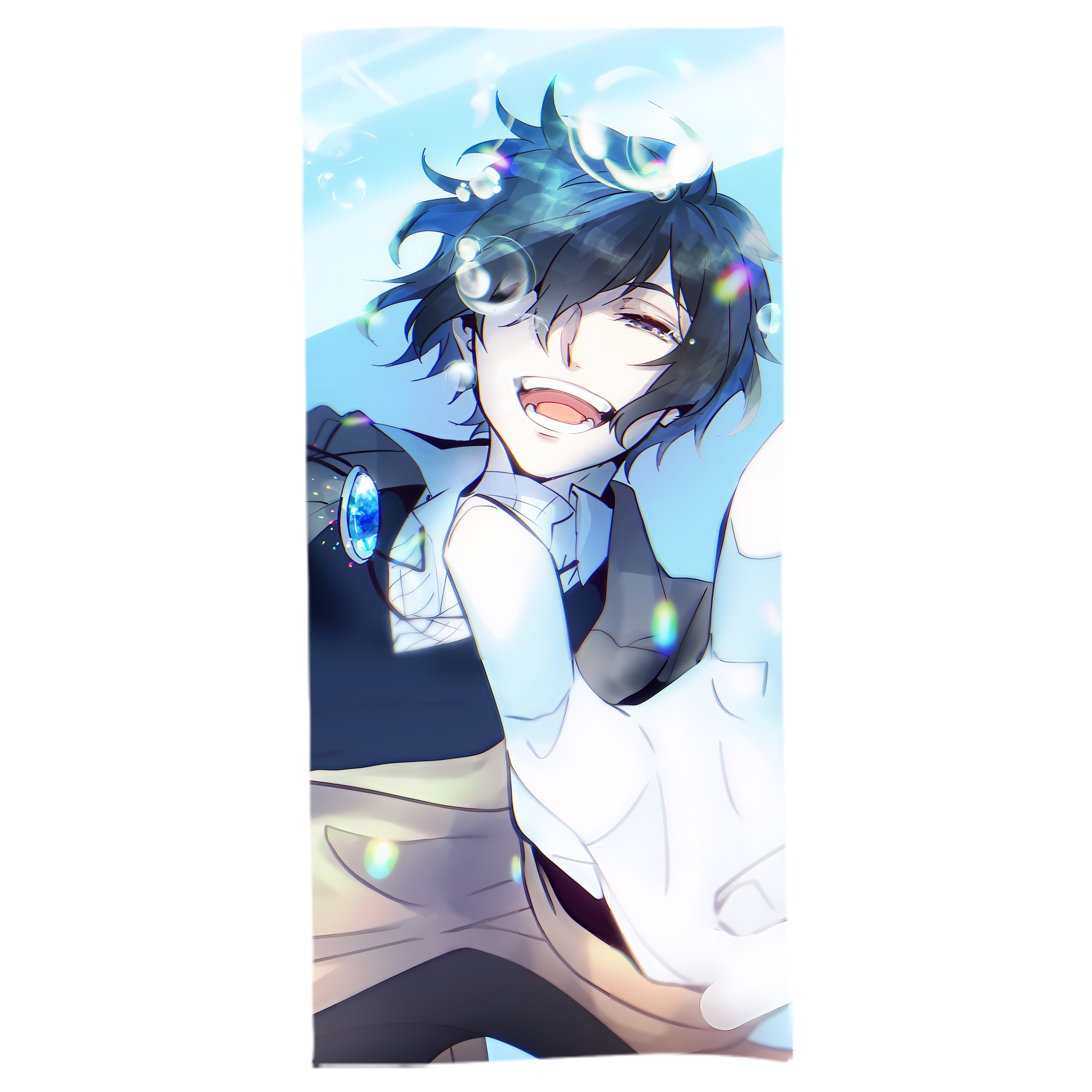 （画像用） 文豪ストレイドッグス Bungo Stray Dogs 大判バスタオル 70×140cm 吸水速乾 柔らかい肌触り