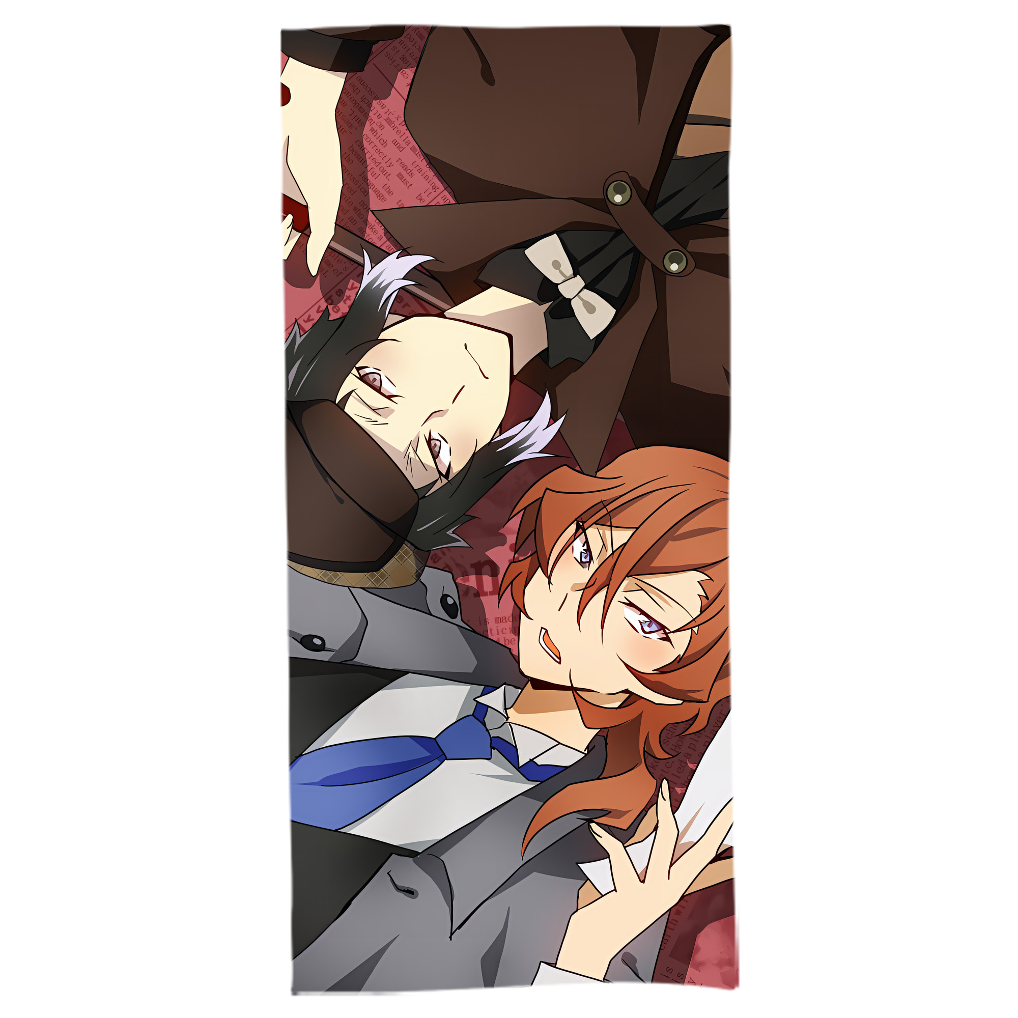（画像用） 文豪ストレイドッグス Bungo Stray Dogs 大判バスタオル 70×140cm 吸水速乾 柔らかい肌触り