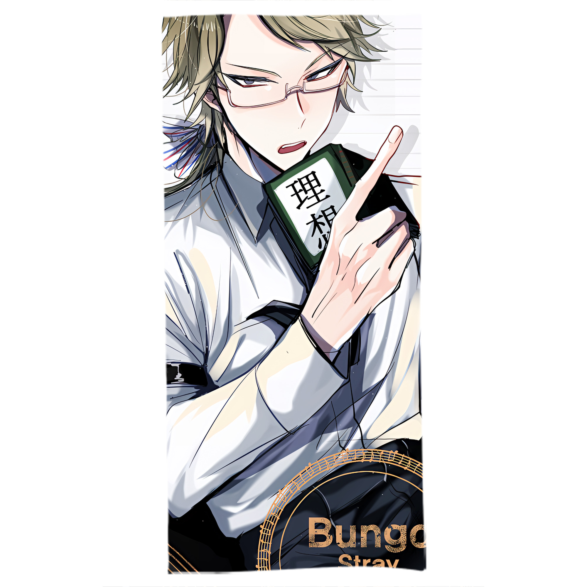 （画像用） 文豪ストレイドッグス Bungo Stray Dogs 大判バスタオル 70×140cm 吸水速乾 柔らかい肌触り