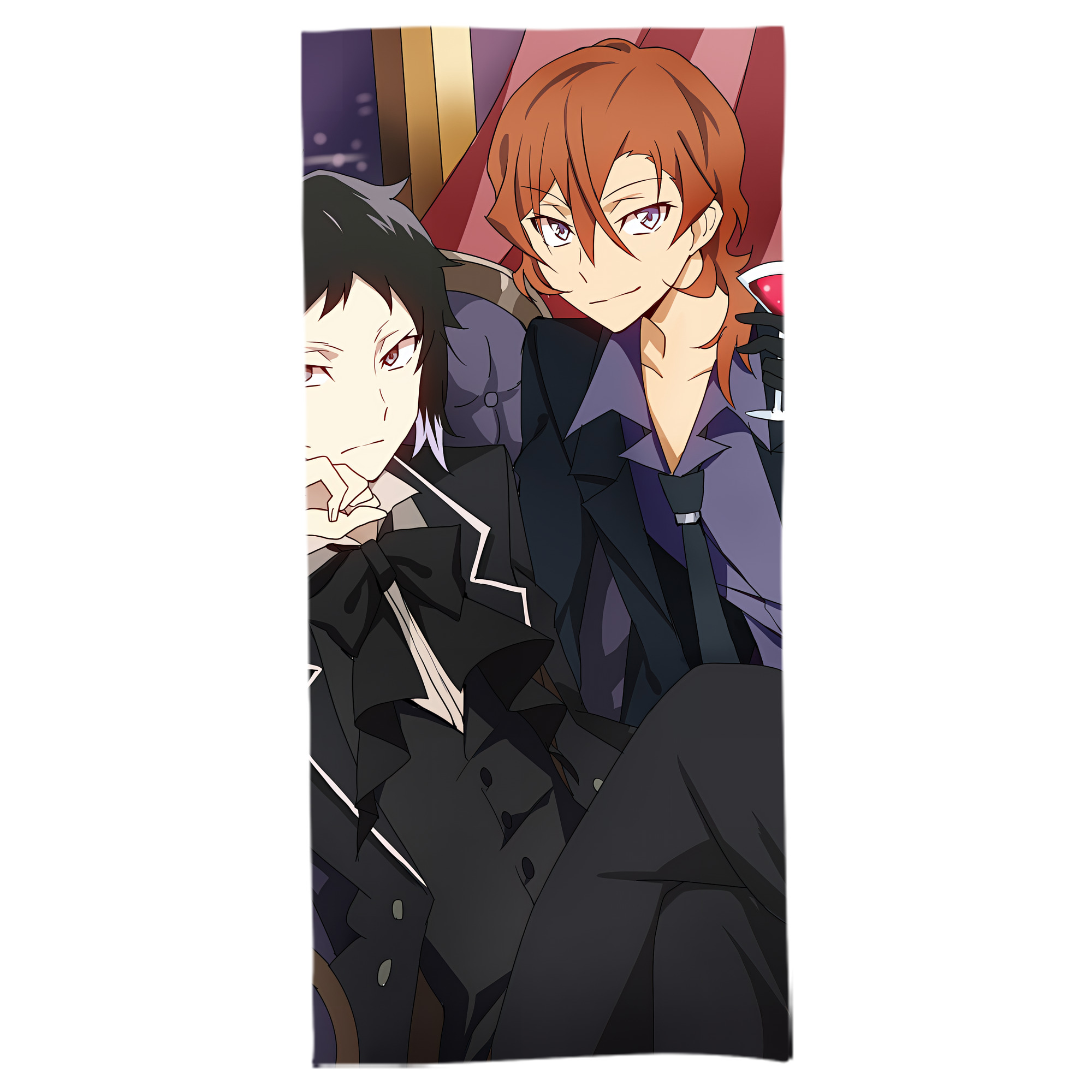 （画像用） 文豪ストレイドッグス Bungo Stray Dogs 大判バスタオル 70×140cm 吸水速乾 柔らかい肌触り