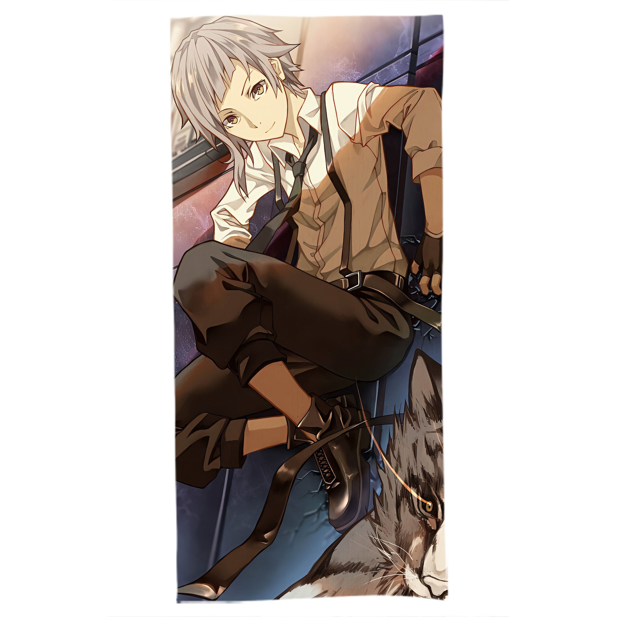 （画像用） 文豪ストレイドッグス Bungo Stray Dogs 大判バスタオル 70×140cm 吸水速乾 柔らかい肌触り