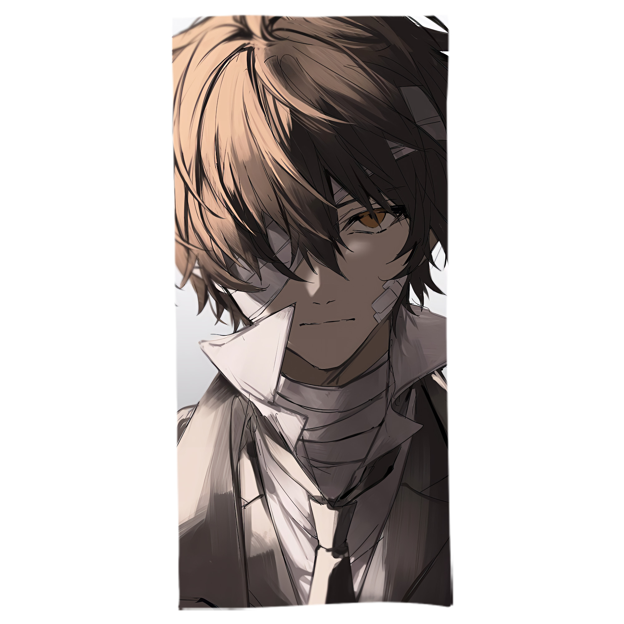 （画像用） 文豪ストレイドッグス Bungo Stray Dogs 大判バスタオル 70×140cm 吸水速乾 柔らかい肌触り