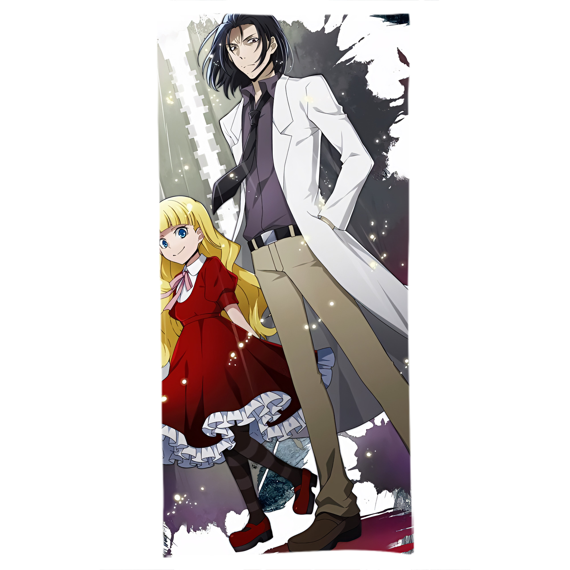 （画像用） 文豪ストレイドッグス Bungo Stray Dogs 大判バスタオル 70×140cm 吸水速乾 柔らかい肌触り
