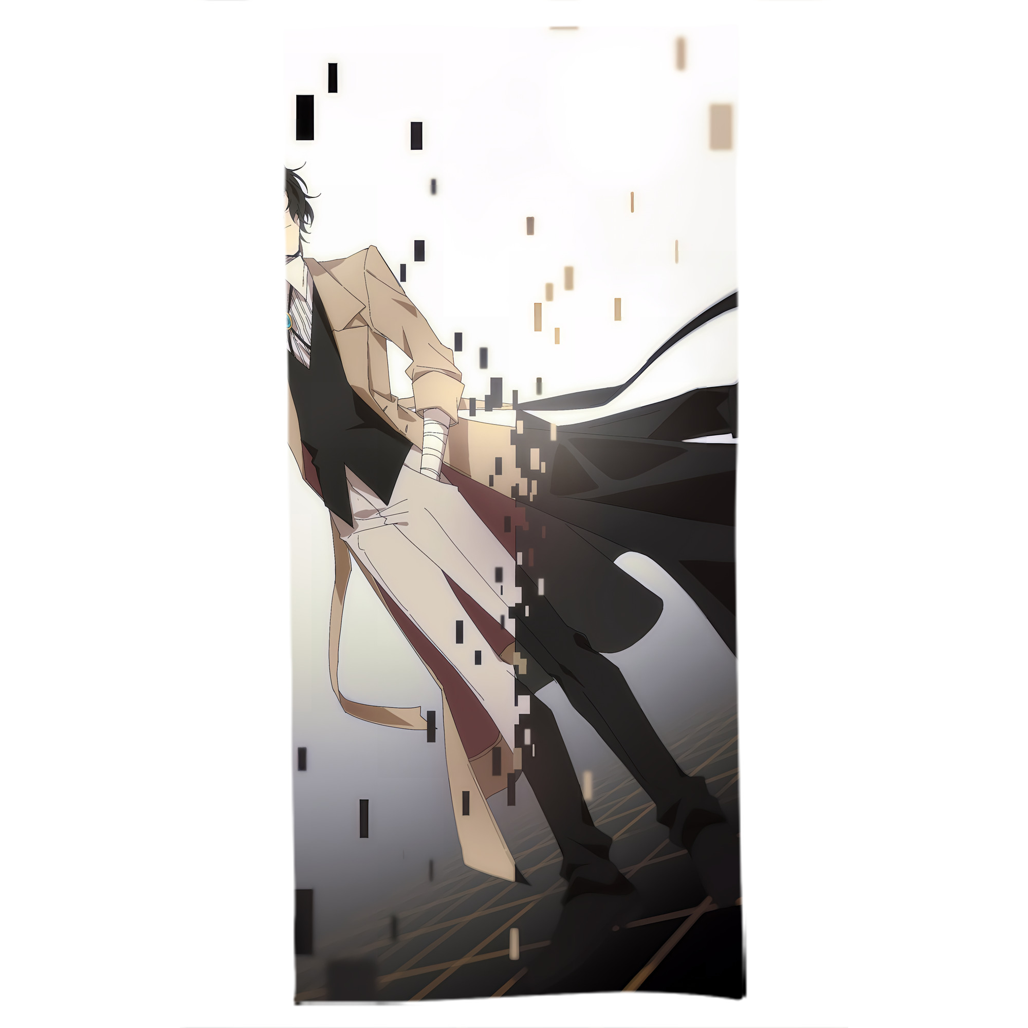 （画像用） 文豪ストレイドッグス Bungo Stray Dogs 大判バスタオル 70×140cm 吸水速乾 柔らかい肌触り