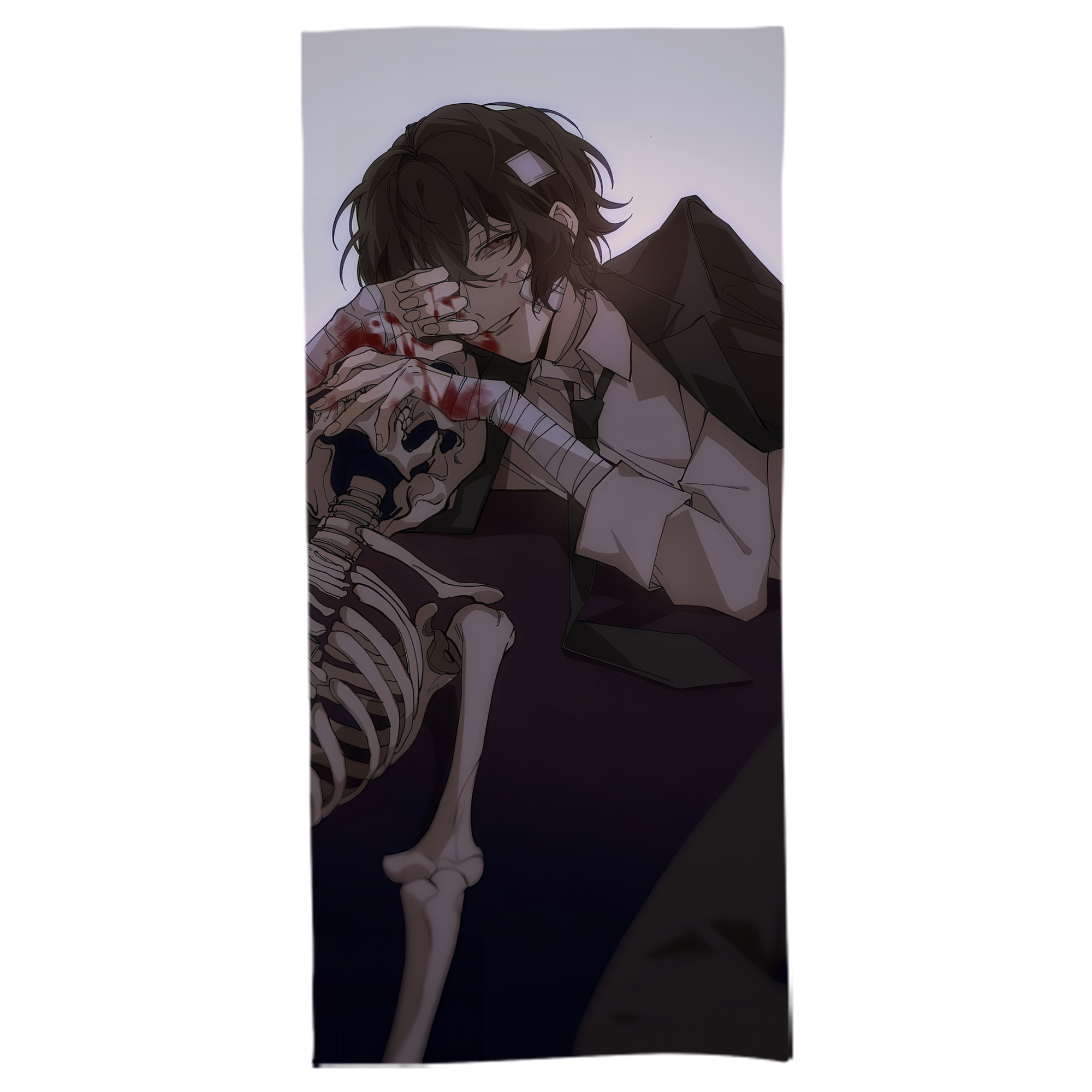 （画像用） 文豪ストレイドッグス Bungo Stray Dogs 大判バスタオル 70×140cm 吸水速乾 柔らかい肌触り