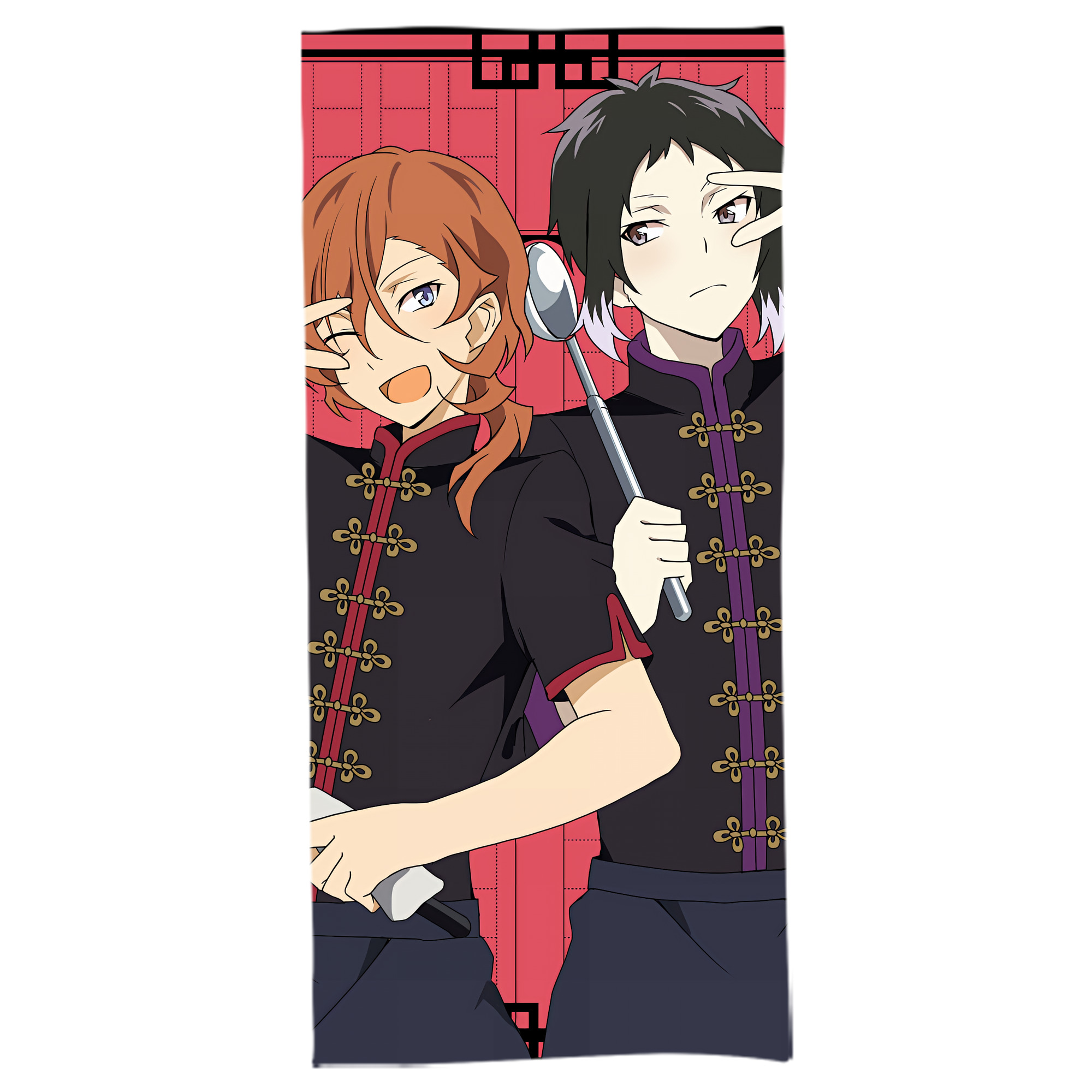 （画像用） 文豪ストレイドッグス Bungo Stray Dogs 大判バスタオル 70×140cm 吸水速乾 柔らかい肌触り