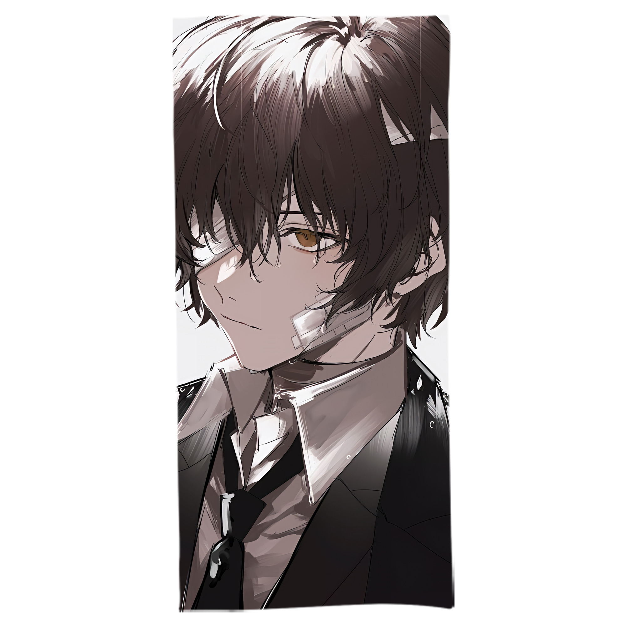 （画像用） 文豪ストレイドッグス Bungo Stray Dogs 大判バスタオル 70×140cm 吸水速乾 柔らかい肌触り