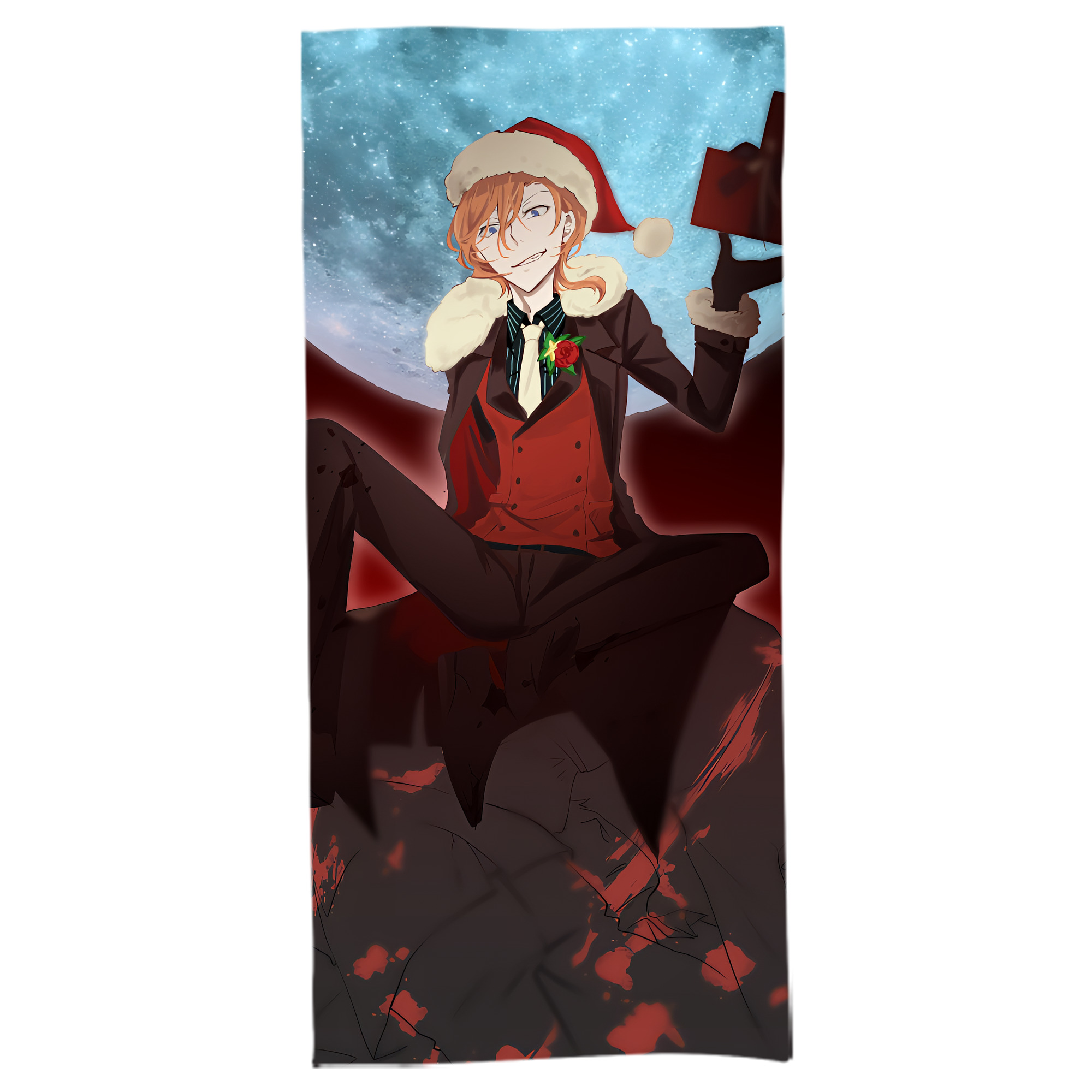（画像用） 文豪ストレイドッグス Bungo Stray Dogs 大判バスタオル 70×140cm 吸水速乾 柔らかい肌触り