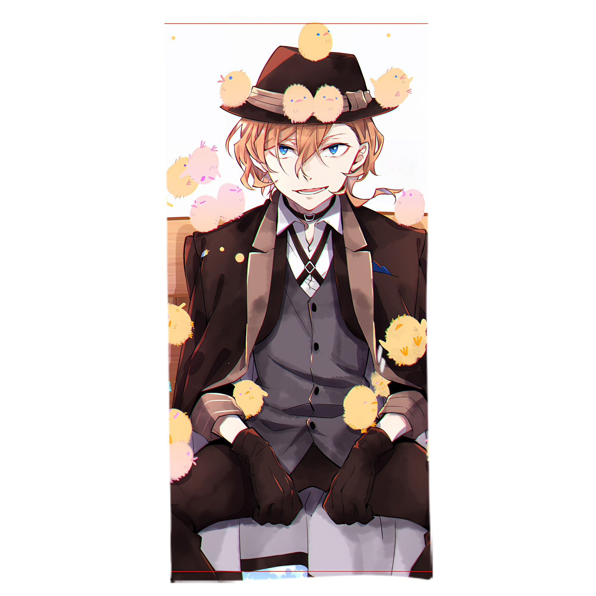 （画像用） 文豪ストレイドッグス Bungo Stray Dogs 大判バスタオル 70×140cm 吸水速乾 柔らかい肌触り