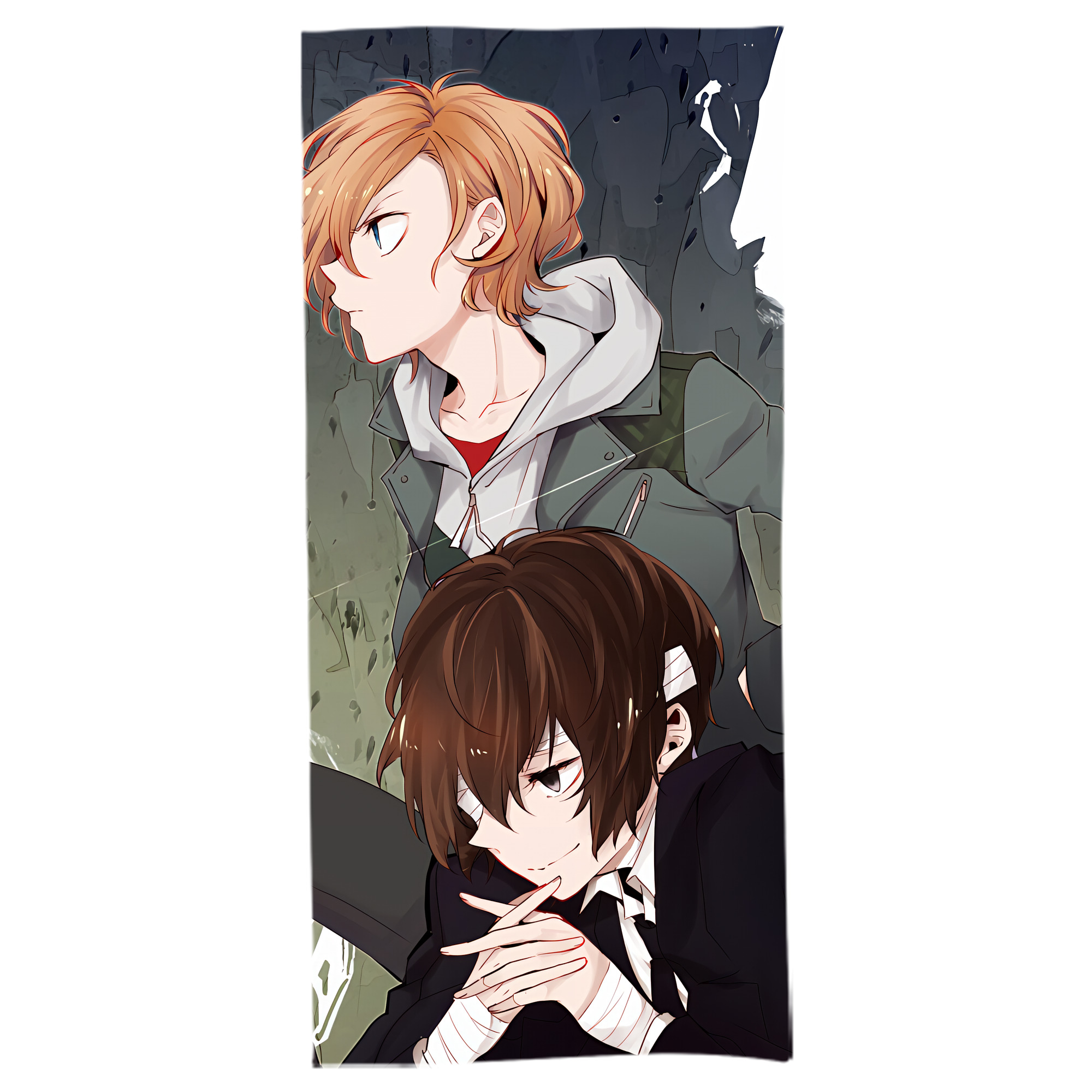 （画像用） 文豪ストレイドッグス Bungo Stray Dogs 大判バスタオル 70×140cm 吸水速乾 柔らかい肌触り
