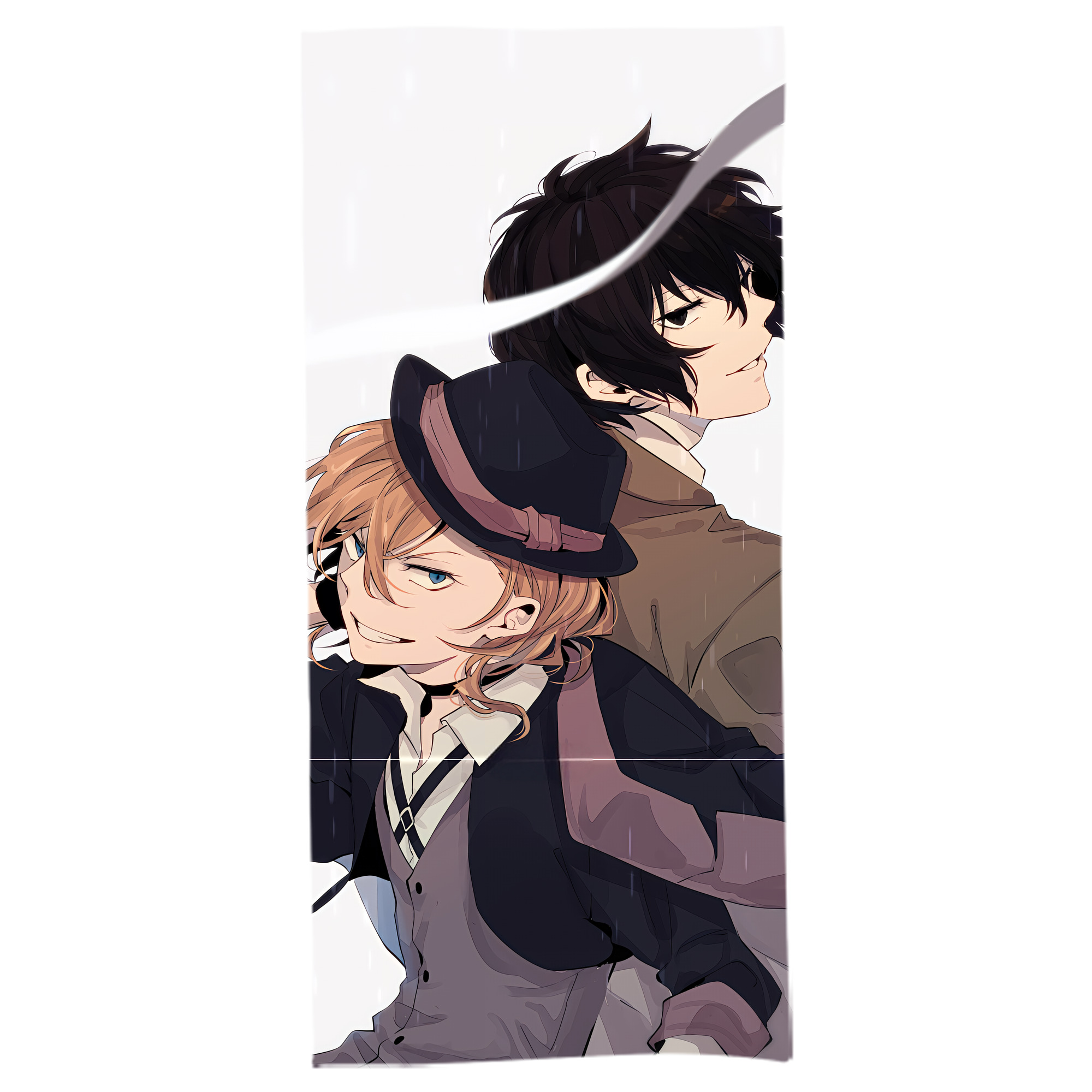 （画像用） 文豪ストレイドッグス Bungo Stray Dogs 大判バスタオル 70×140cm 吸水速乾 柔らかい肌触り