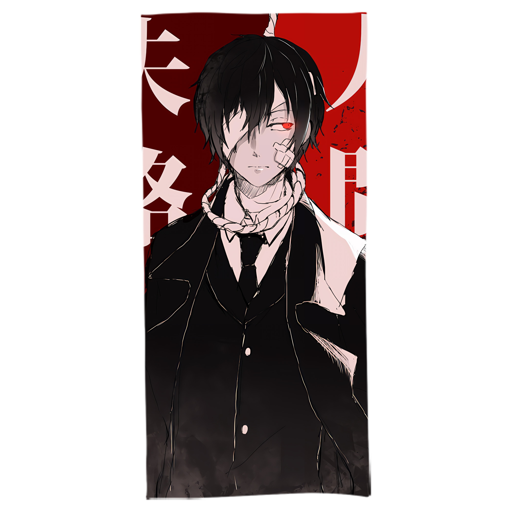 （画像用） 文豪ストレイドッグス Bungo Stray Dogs 大判バスタオル 70×140cm 吸水速乾 柔らかい肌触り