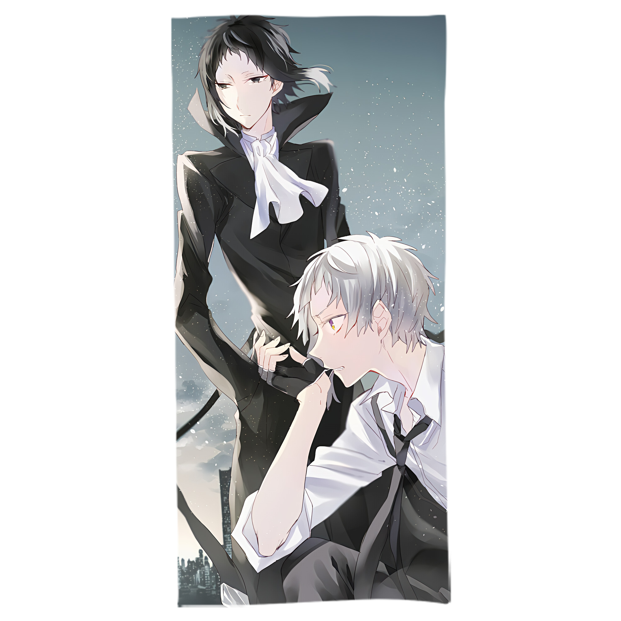 （画像用） 文豪ストレイドッグス Bungo Stray Dogs 大判バスタオル 70×140cm 吸水速乾 柔らかい肌触り