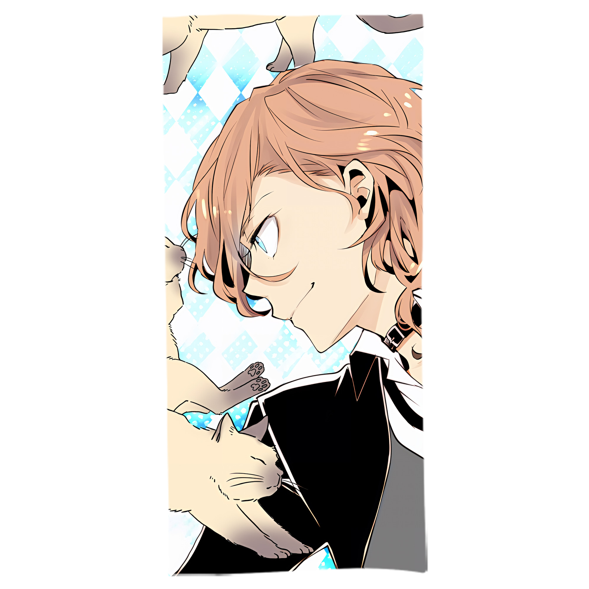（画像用） 文豪ストレイドッグス Bungo Stray Dogs 大判バスタオル 70×140cm 吸水速乾 柔らかい肌触り