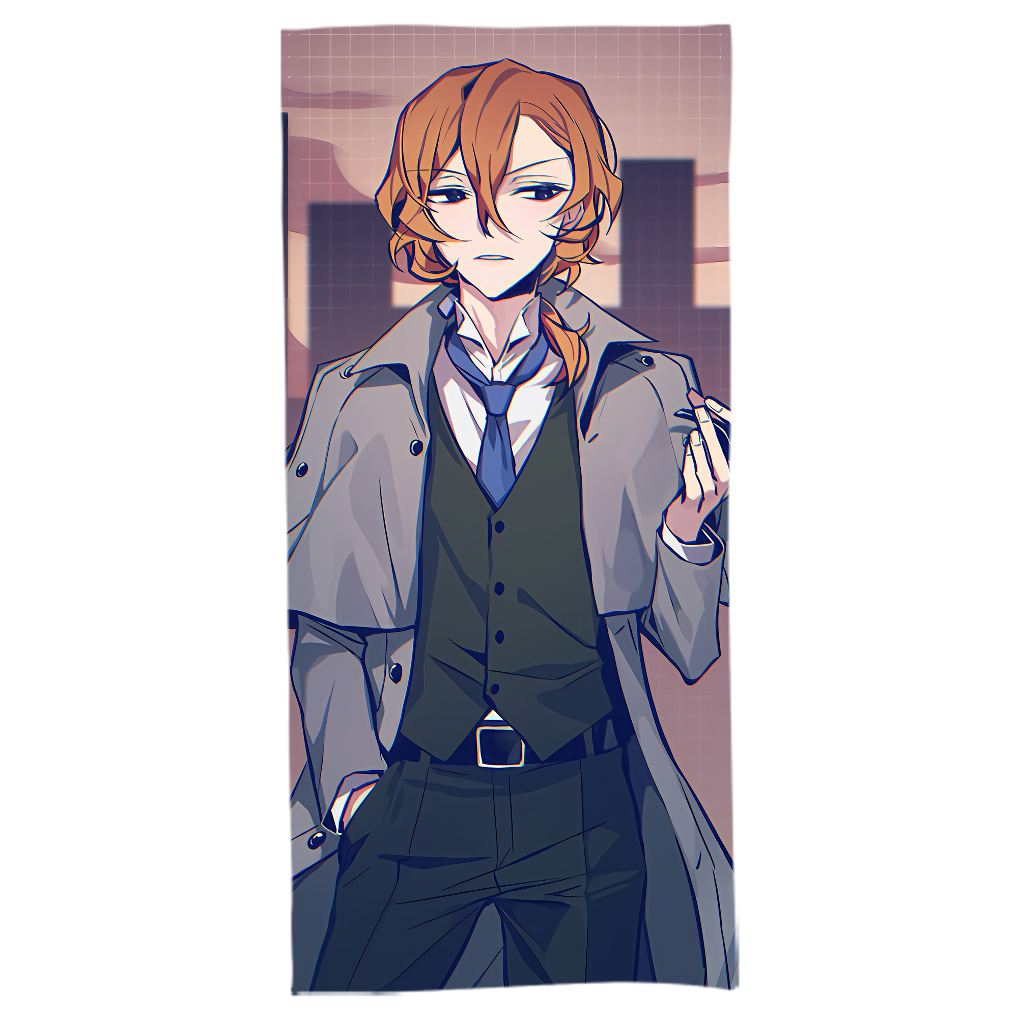 （画像用） 文豪ストレイドッグス Bungo Stray Dogs 大判バスタオル 70×140cm 吸水速乾 柔らかい肌触り