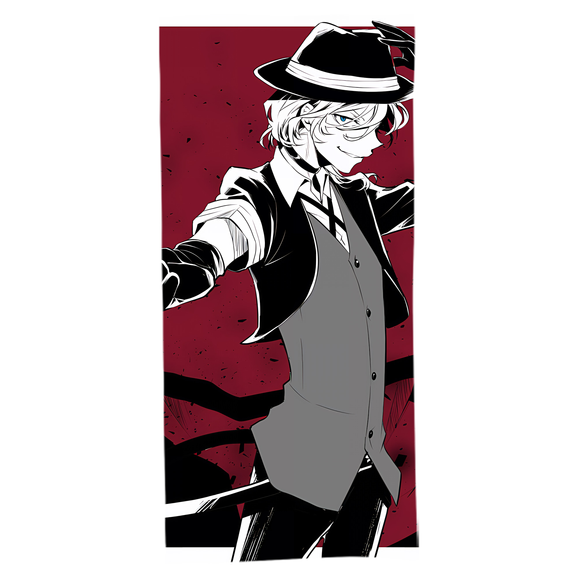 （画像用） 文豪ストレイドッグス Bungo Stray Dogs 大判バスタオル 70×140cm 吸水速乾 柔らかい肌触り