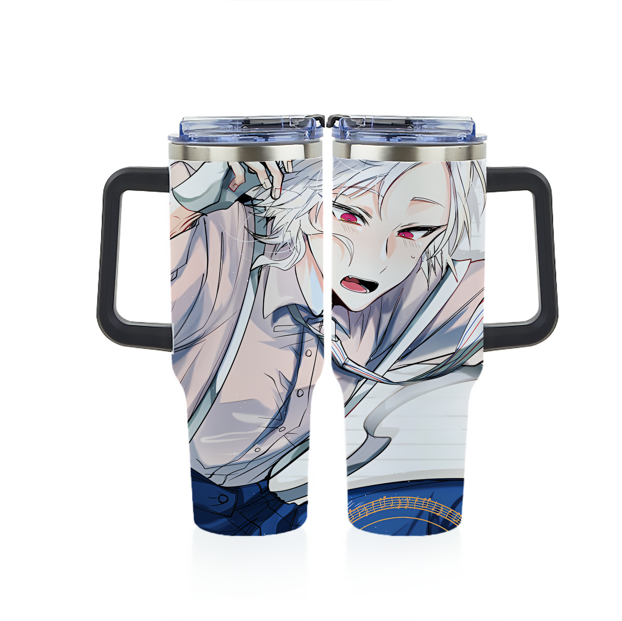 （画像用） 文豪ストレイドッグス Bungo Stray Dogs 1200ｍLフルプリント車用タンブラー