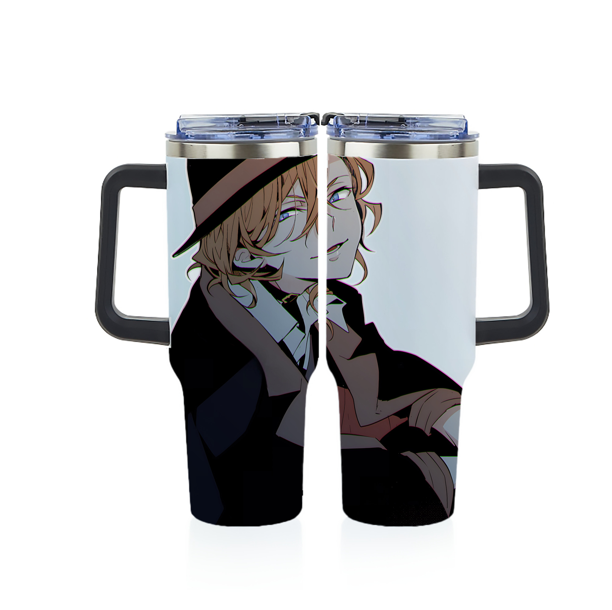 （画像用） 文豪ストレイドッグス Bungo Stray Dogs 1200ｍLフルプリント車用タンブラー