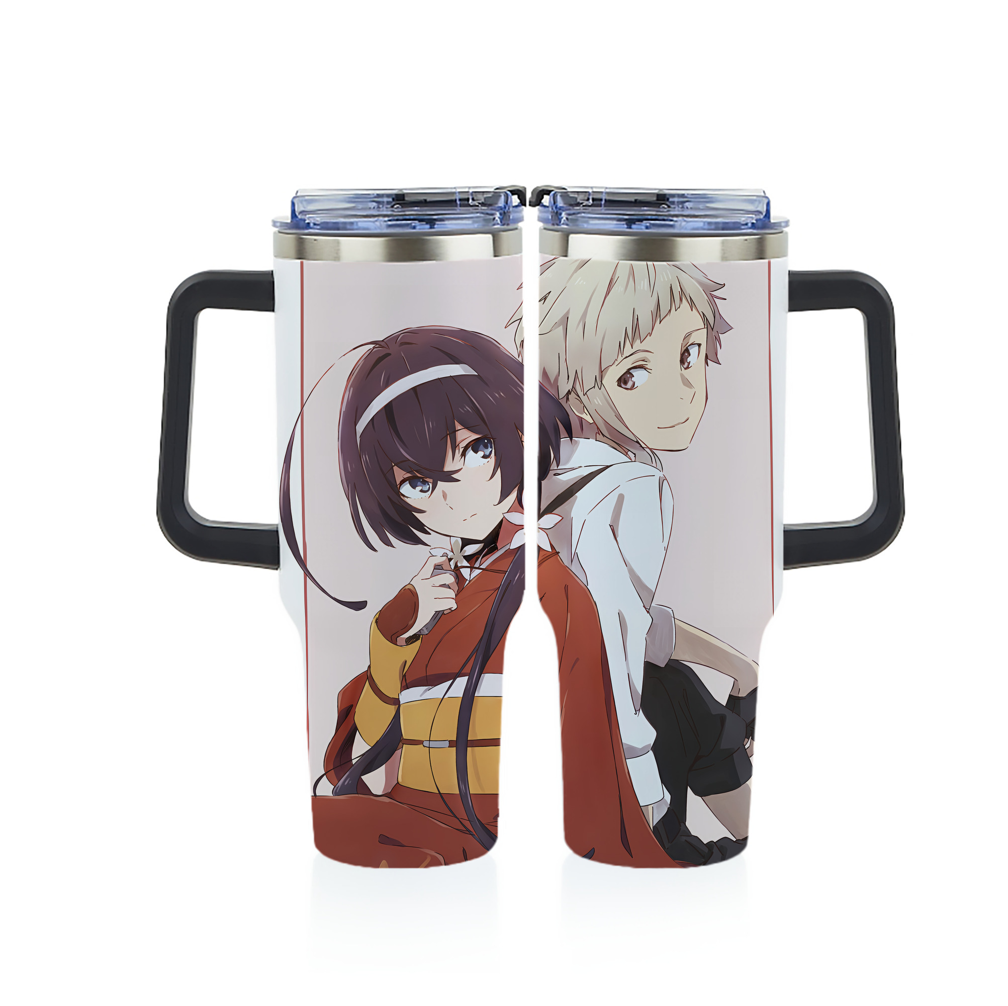 （画像用） 文豪ストレイドッグス Bungo Stray Dogs 1200ｍLフルプリント車用タンブラー