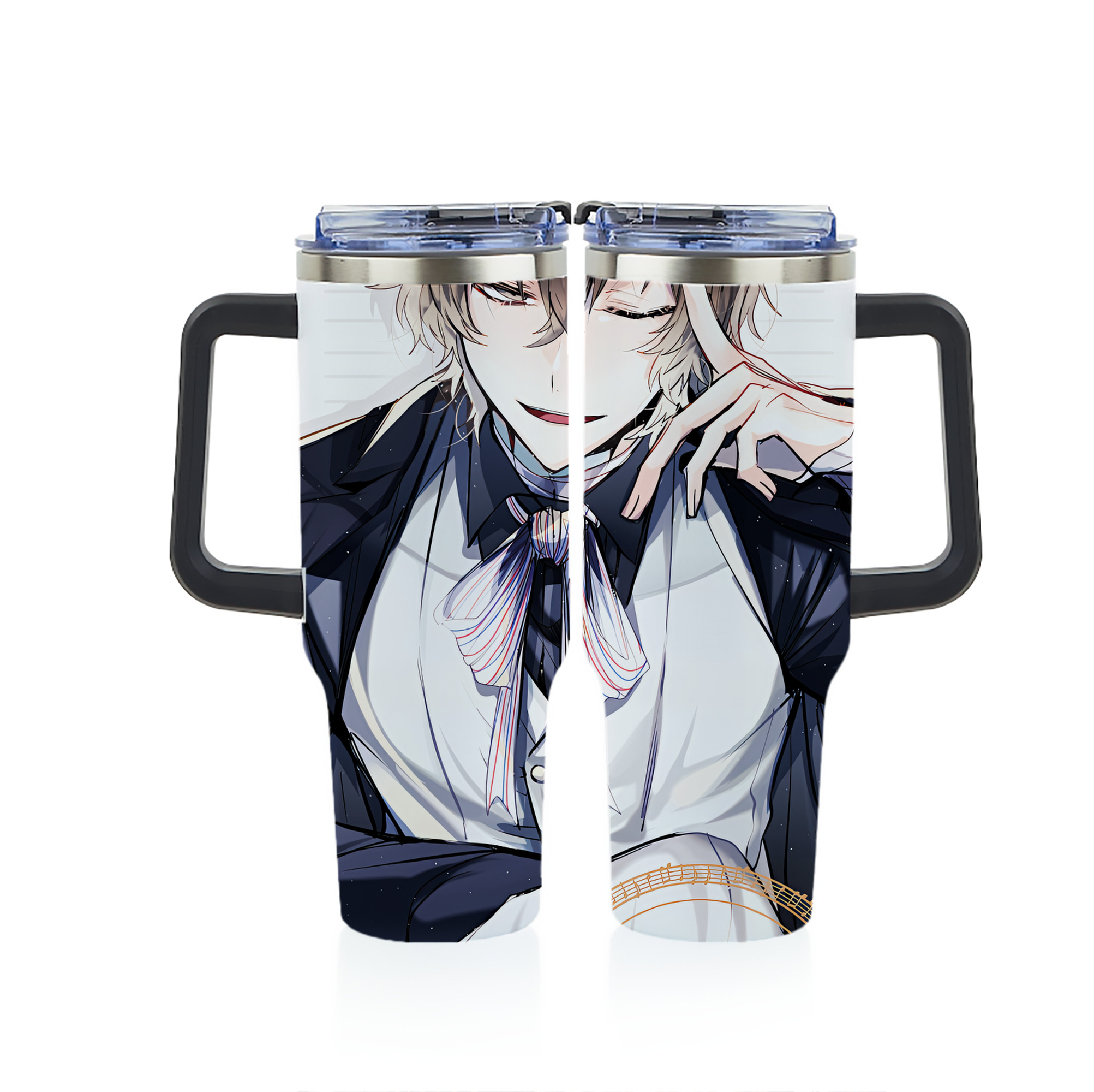 （画像用） 文豪ストレイドッグス Bungo Stray Dogs 1200ｍLフルプリント車用タンブラー