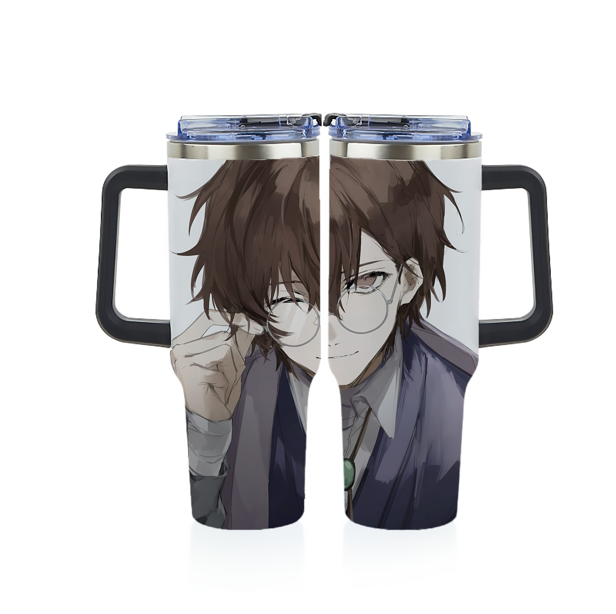 （画像用） 文豪ストレイドッグス Bungo Stray Dogs 1200ｍLフルプリント車用タンブラー
