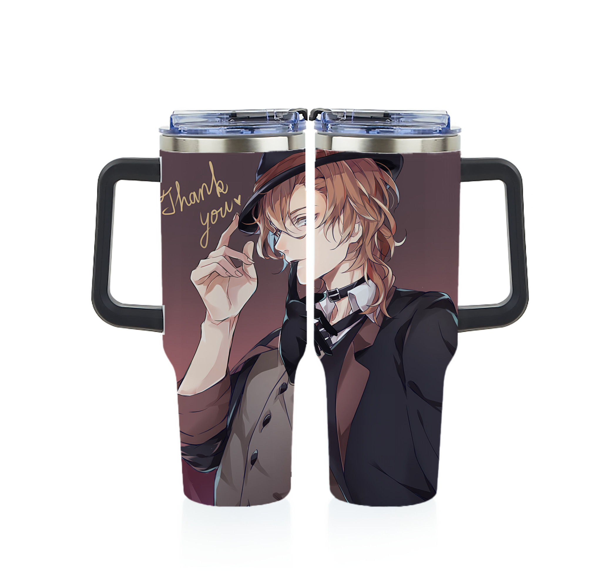 （画像用） 文豪ストレイドッグス Bungo Stray Dogs 1200ｍLフルプリント車用タンブラー