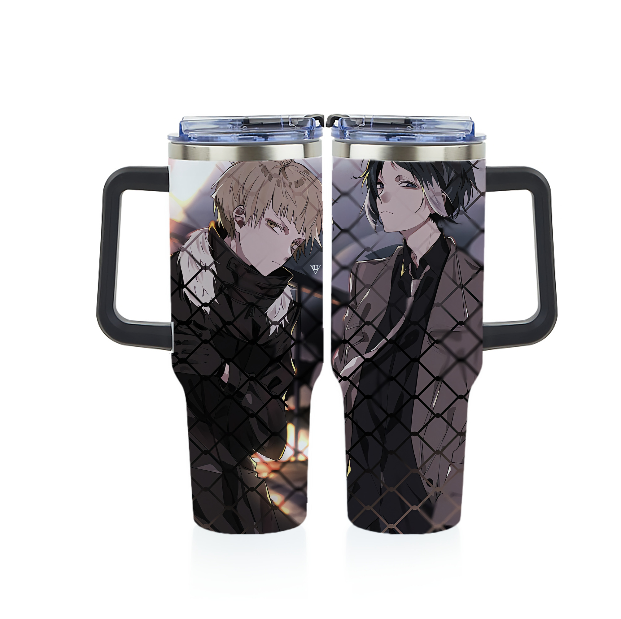 （画像用） 文豪ストレイドッグス Bungo Stray Dogs 1200ｍLフルプリント車用タンブラー