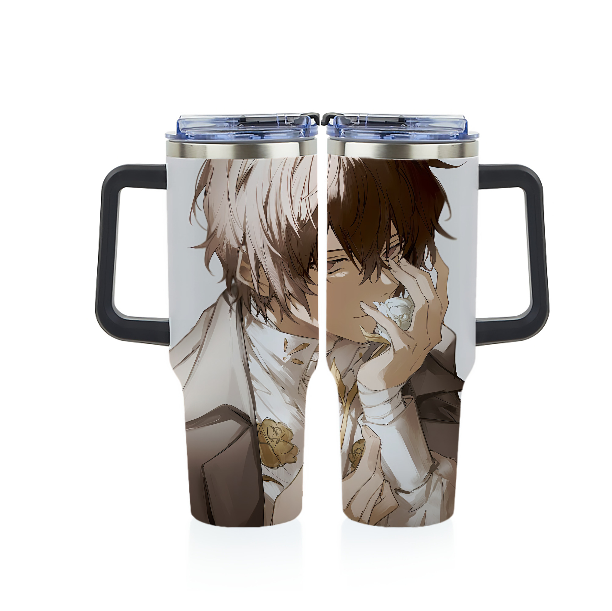 （画像用） 文豪ストレイドッグス Bungo Stray Dogs 1200ｍLフルプリント車用タンブラー