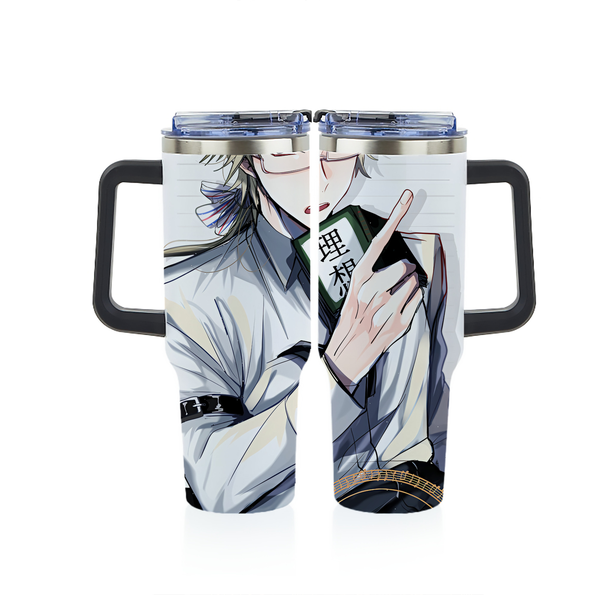 （画像用） 文豪ストレイドッグス Bungo Stray Dogs 1200ｍLフルプリント車用タンブラー