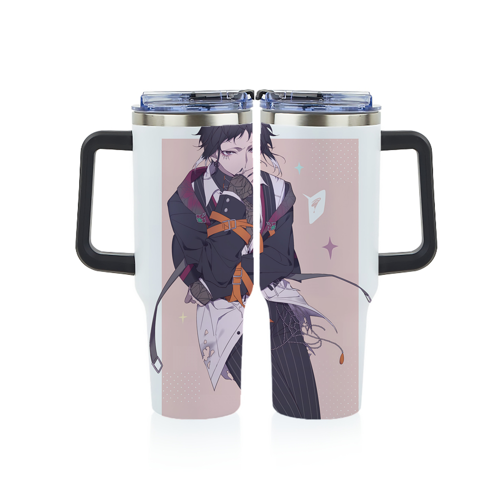 （画像用） 文豪ストレイドッグス Bungo Stray Dogs 1200ｍLフルプリント車用タンブラー