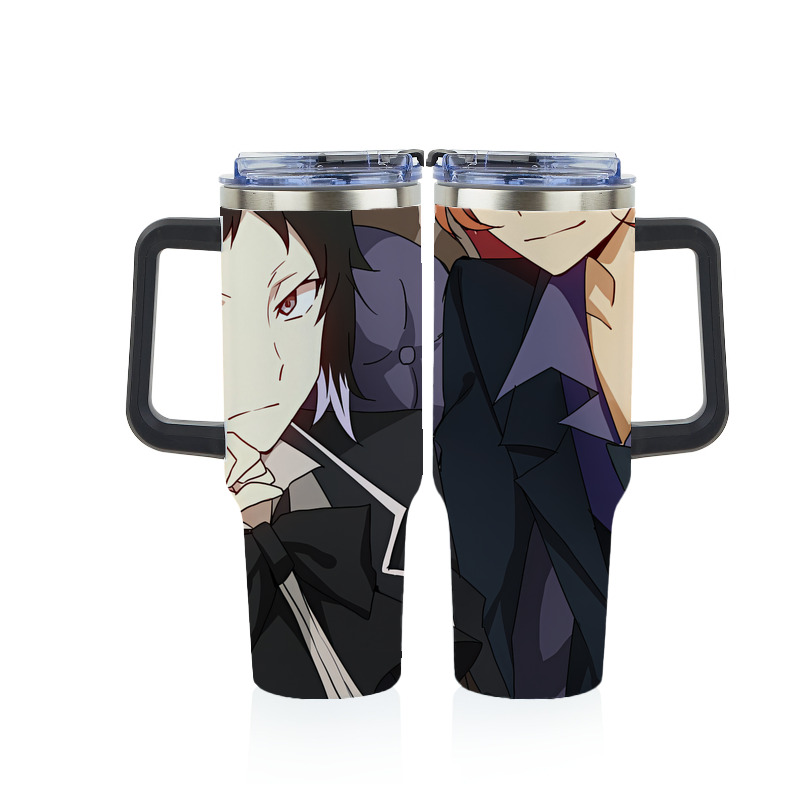 （画像用） 文豪ストレイドッグス Bungo Stray Dogs 1200ｍLフルプリント車用タンブラー