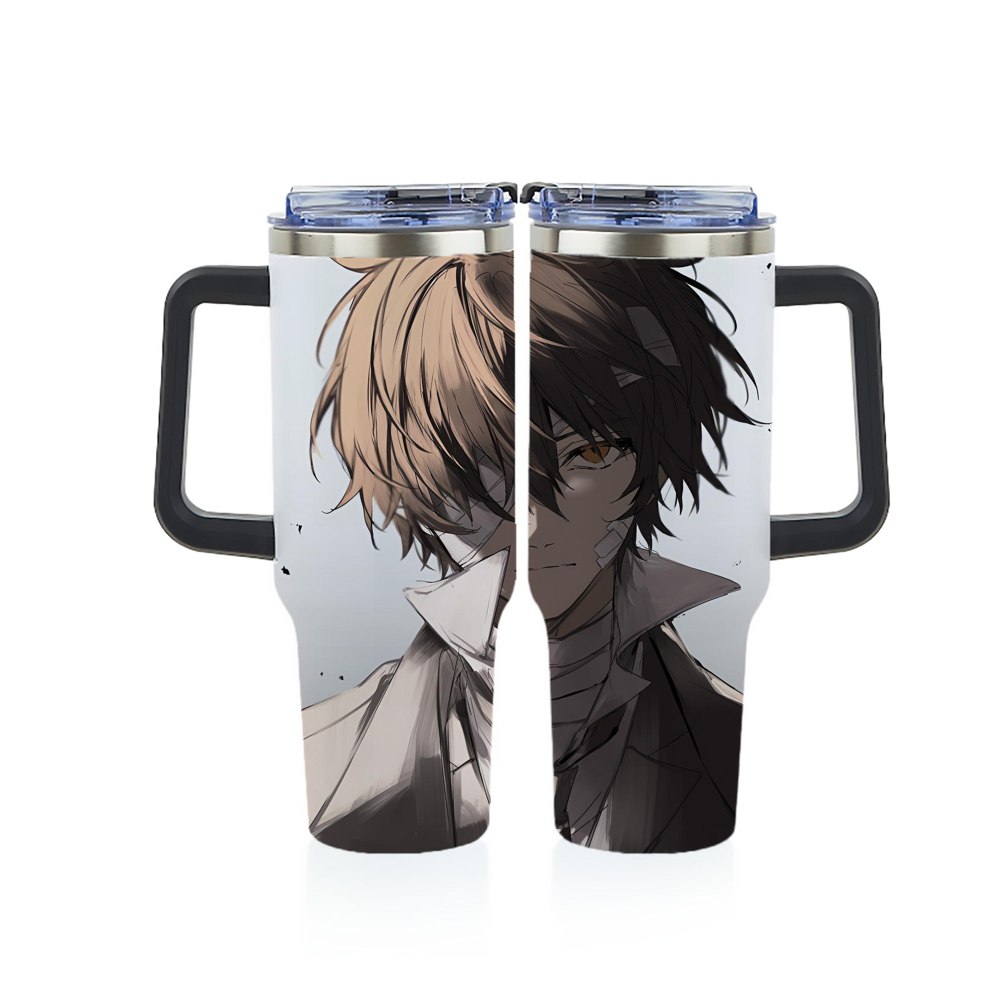 （画像用） 文豪ストレイドッグス Bungo Stray Dogs 1200ｍLフルプリント車用タンブラー