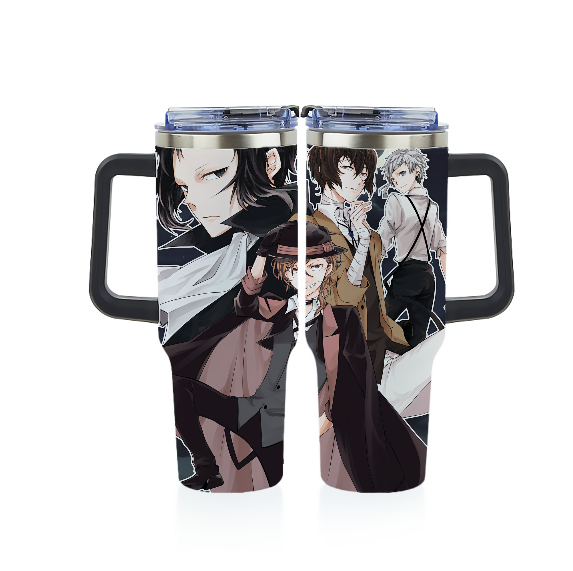（画像用） 文豪ストレイドッグス Bungo Stray Dogs 1200ｍLフルプリント車用タンブラー