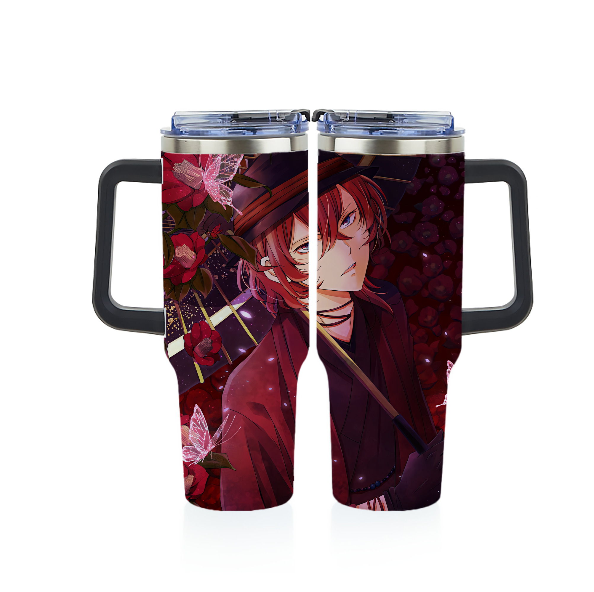 （画像用） 文豪ストレイドッグス Bungo Stray Dogs 1200ｍLフルプリント車用タンブラー