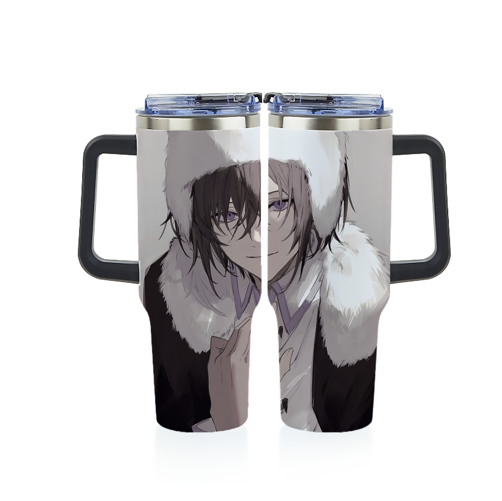 （画像用） 文豪ストレイドッグス Bungo Stray Dogs 1200ｍLフルプリント車用タンブラー
