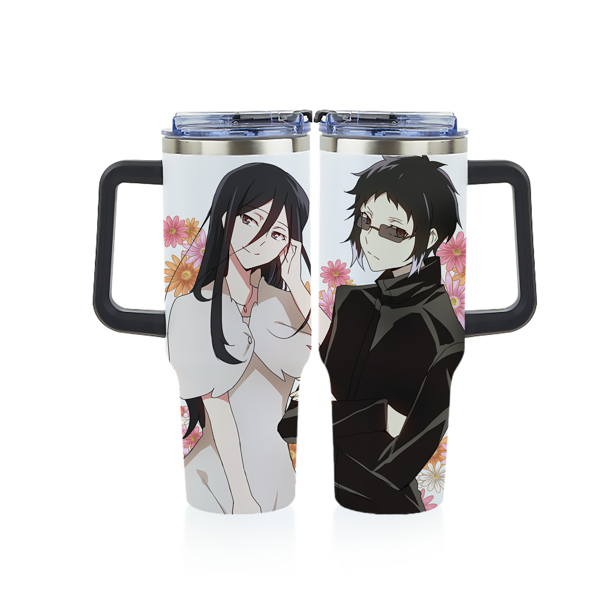 （画像用） 文豪ストレイドッグス Bungo Stray Dogs 1200ｍLフルプリント車用タンブラー