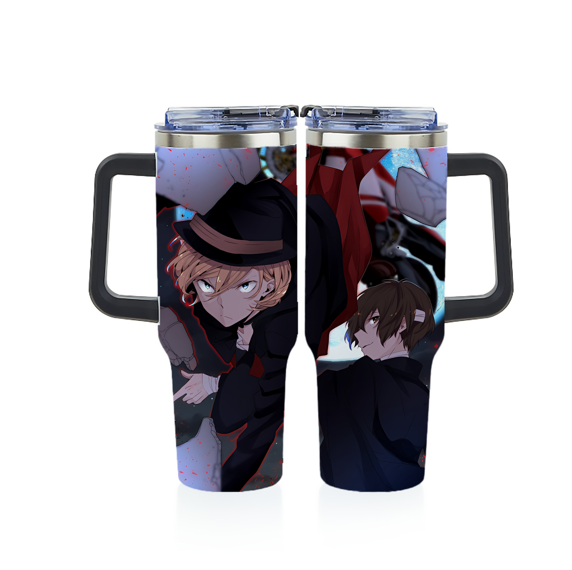（画像用） 文豪ストレイドッグス Bungo Stray Dogs 1200ｍLフルプリント車用タンブラー