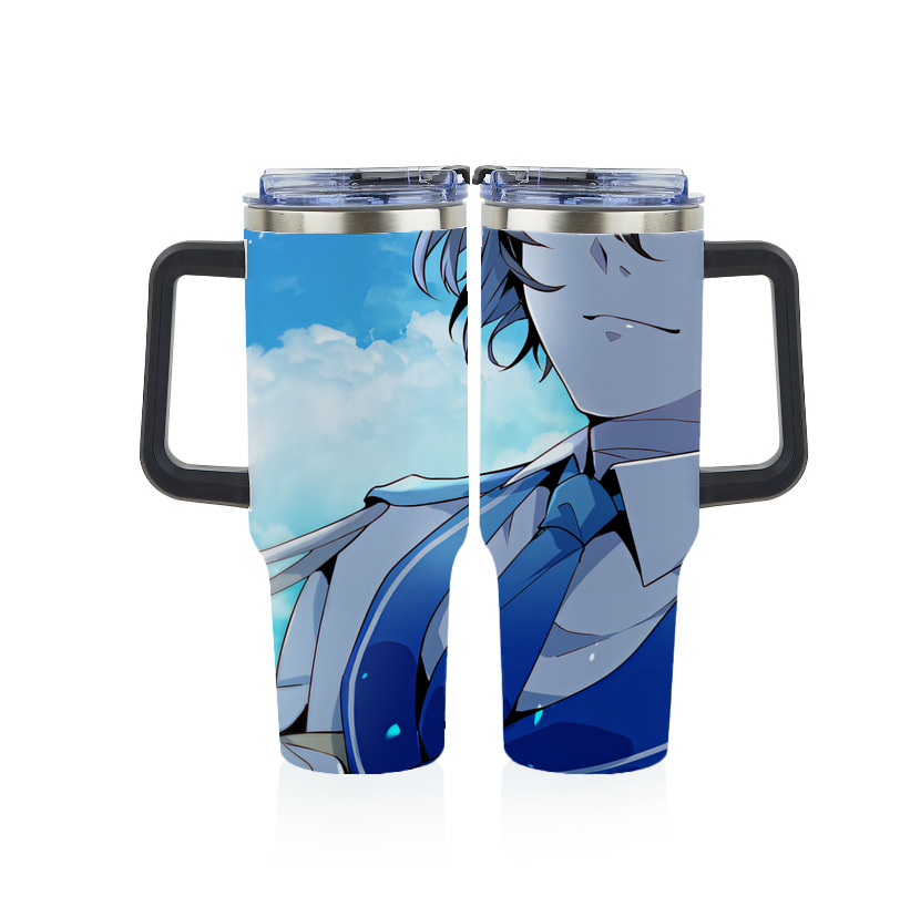 （画像用） 文豪ストレイドッグス Bungo Stray Dogs 1200ｍLフルプリント車用タンブラー