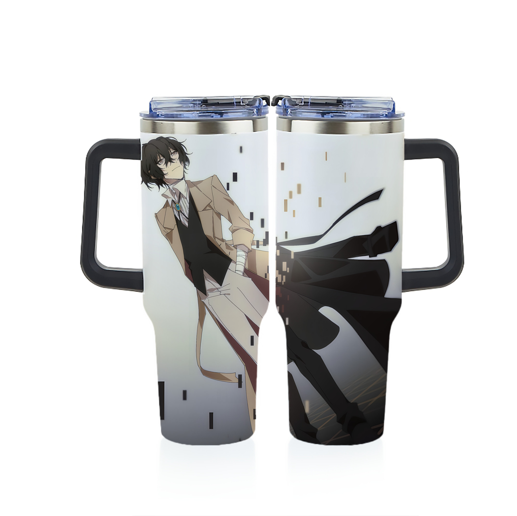 （画像用） 文豪ストレイドッグス Bungo Stray Dogs 1200ｍLフルプリント車用タンブラー