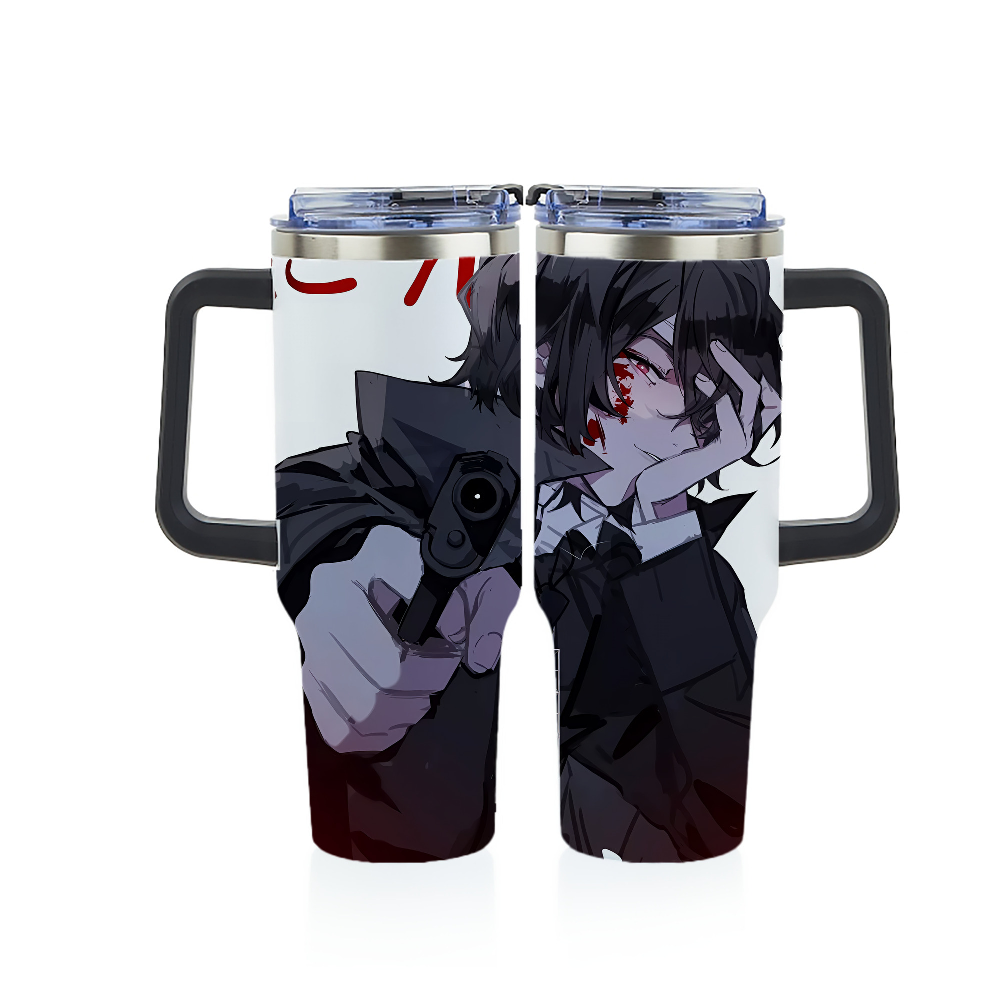 （画像用） 文豪ストレイドッグス Bungo Stray Dogs 1200ｍLフルプリント車用タンブラー