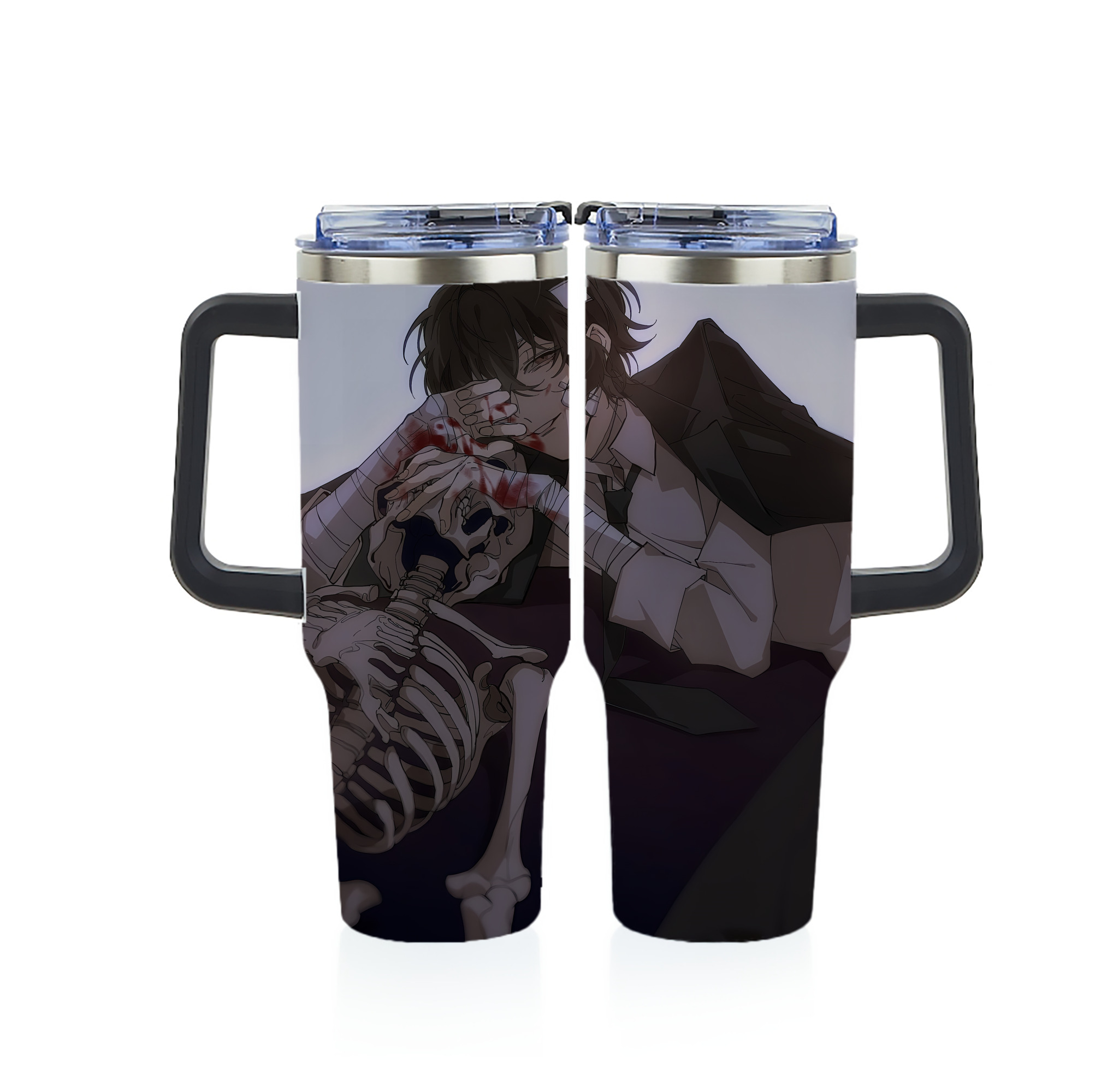 （画像用） 文豪ストレイドッグス Bungo Stray Dogs 1200ｍLフルプリント車用タンブラー