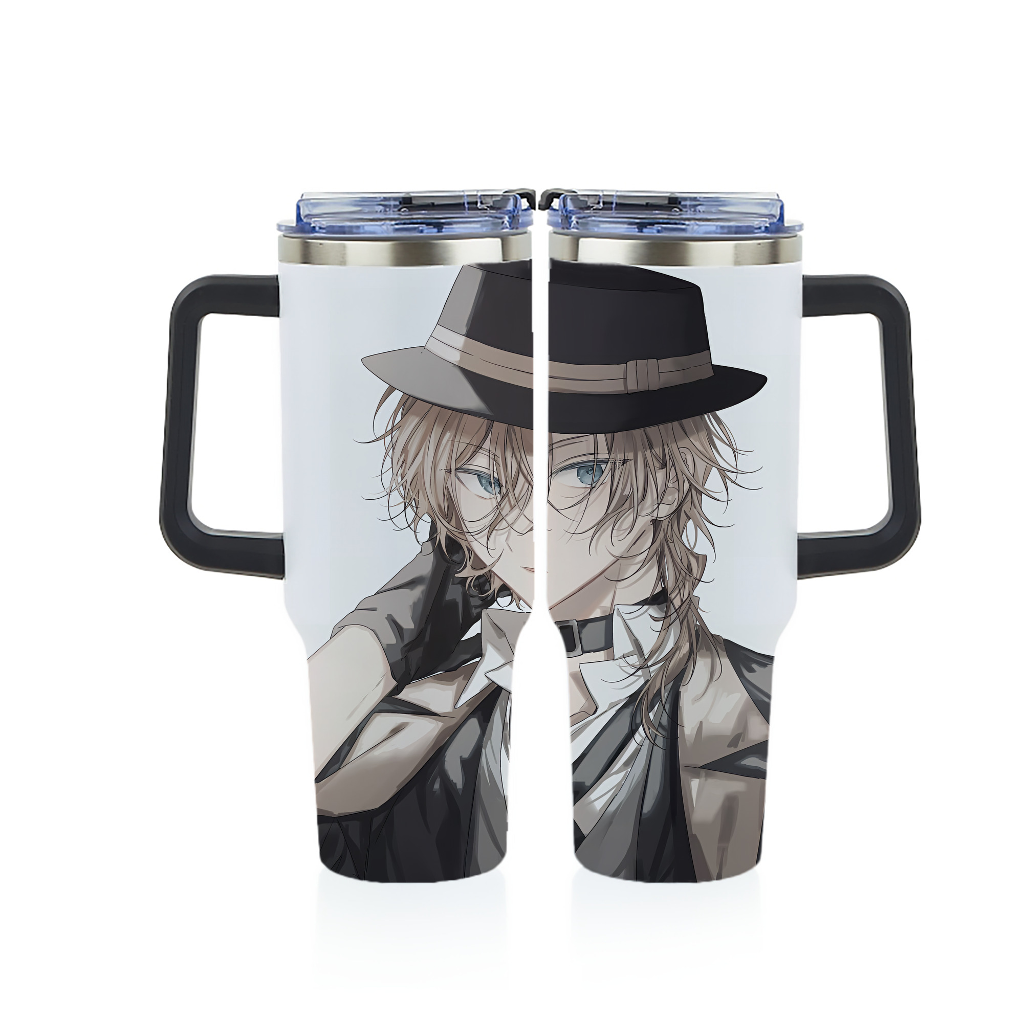 （画像用） 文豪ストレイドッグス Bungo Stray Dogs 1200ｍLフルプリント車用タンブラー