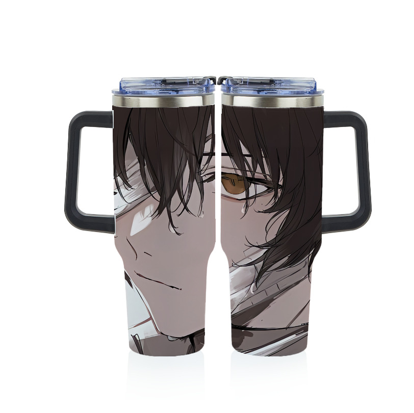 （画像用） 文豪ストレイドッグス Bungo Stray Dogs 1200ｍLフルプリント車用タンブラー