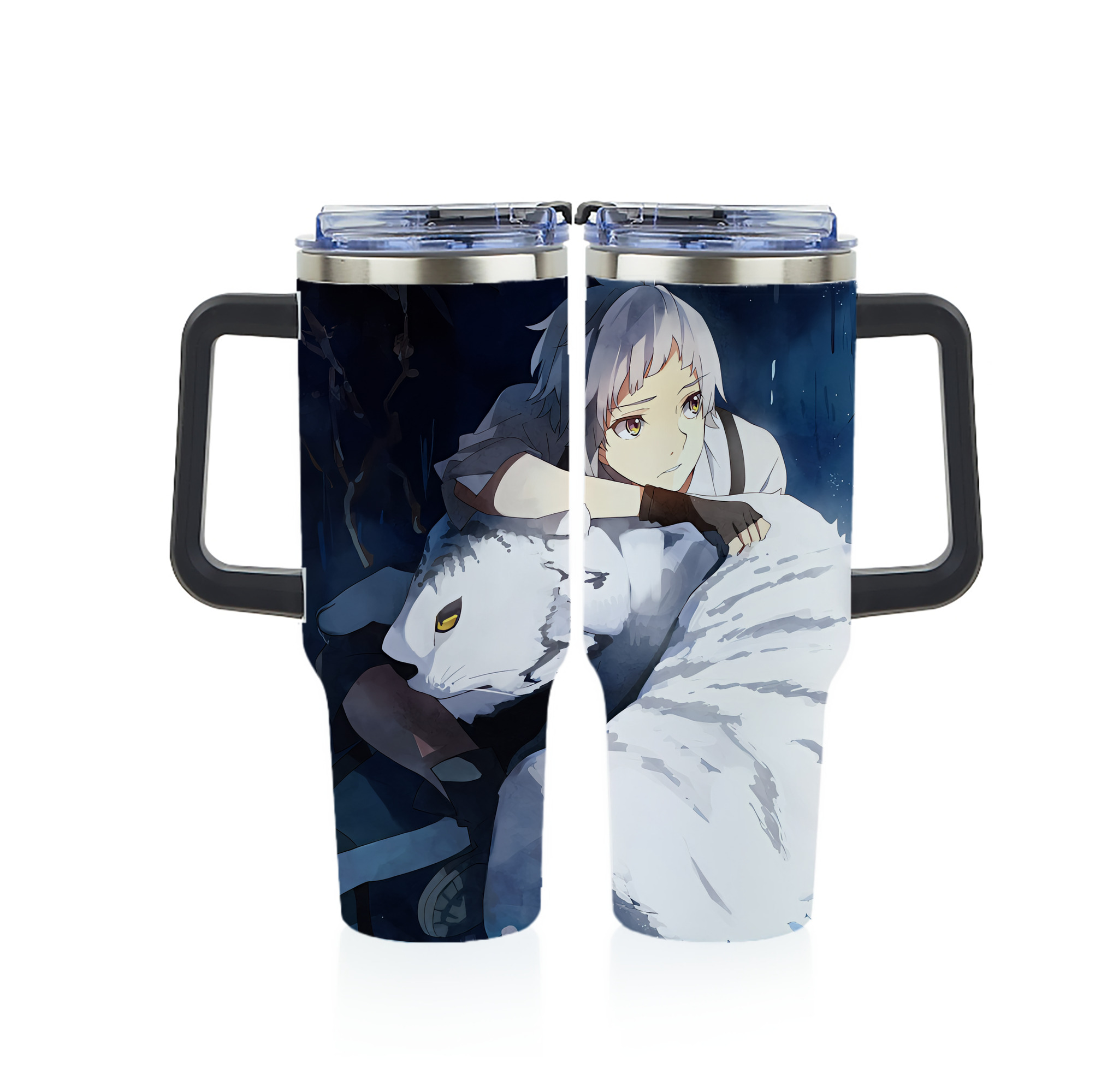 （画像用） 文豪ストレイドッグス Bungo Stray Dogs 1200ｍLフルプリント車用タンブラー